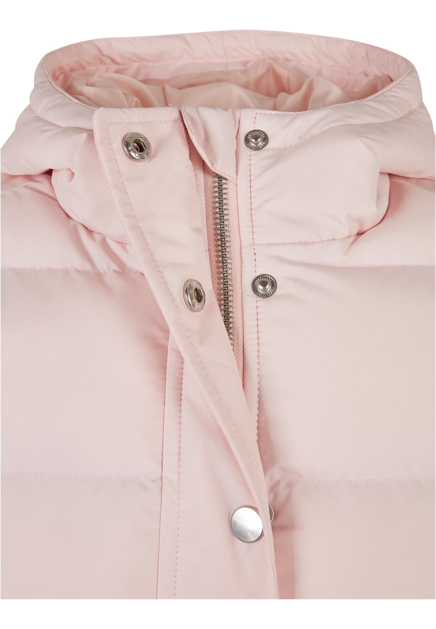 Girls Hooded Puffer Jacket | pink