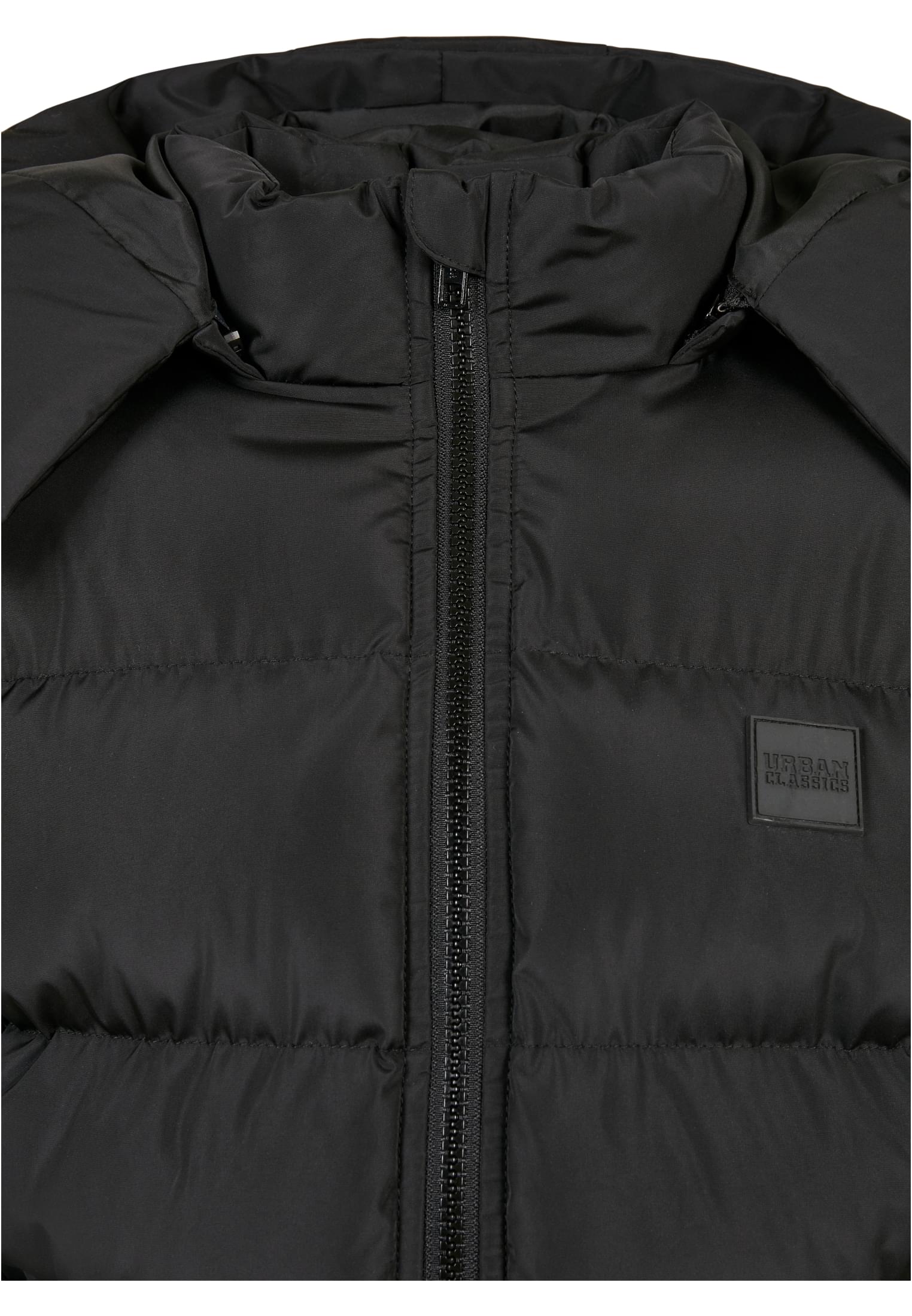 Boys Hooded Puffer Jacket | black