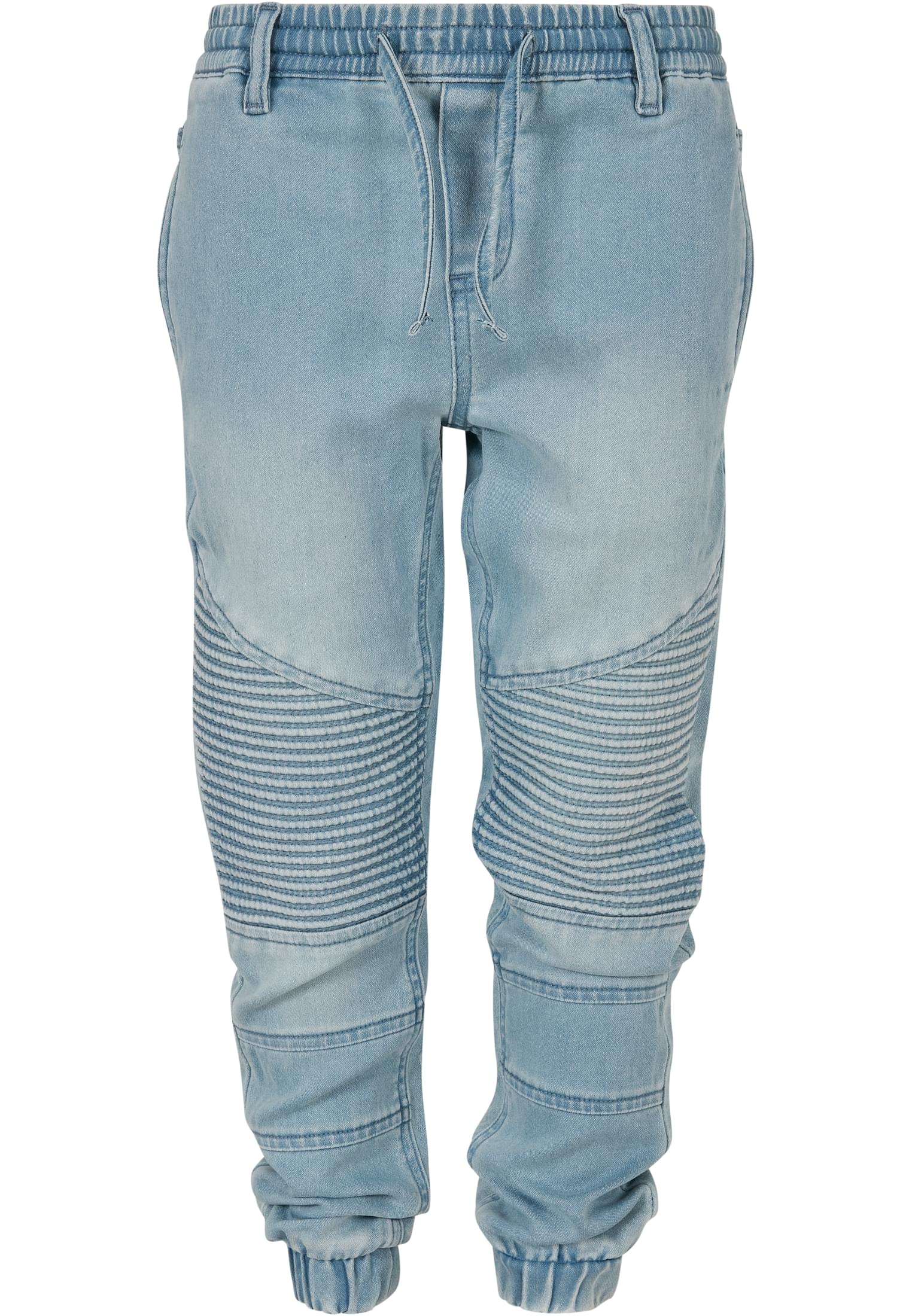 Boys Biker Denim Joggpants | dark bleached