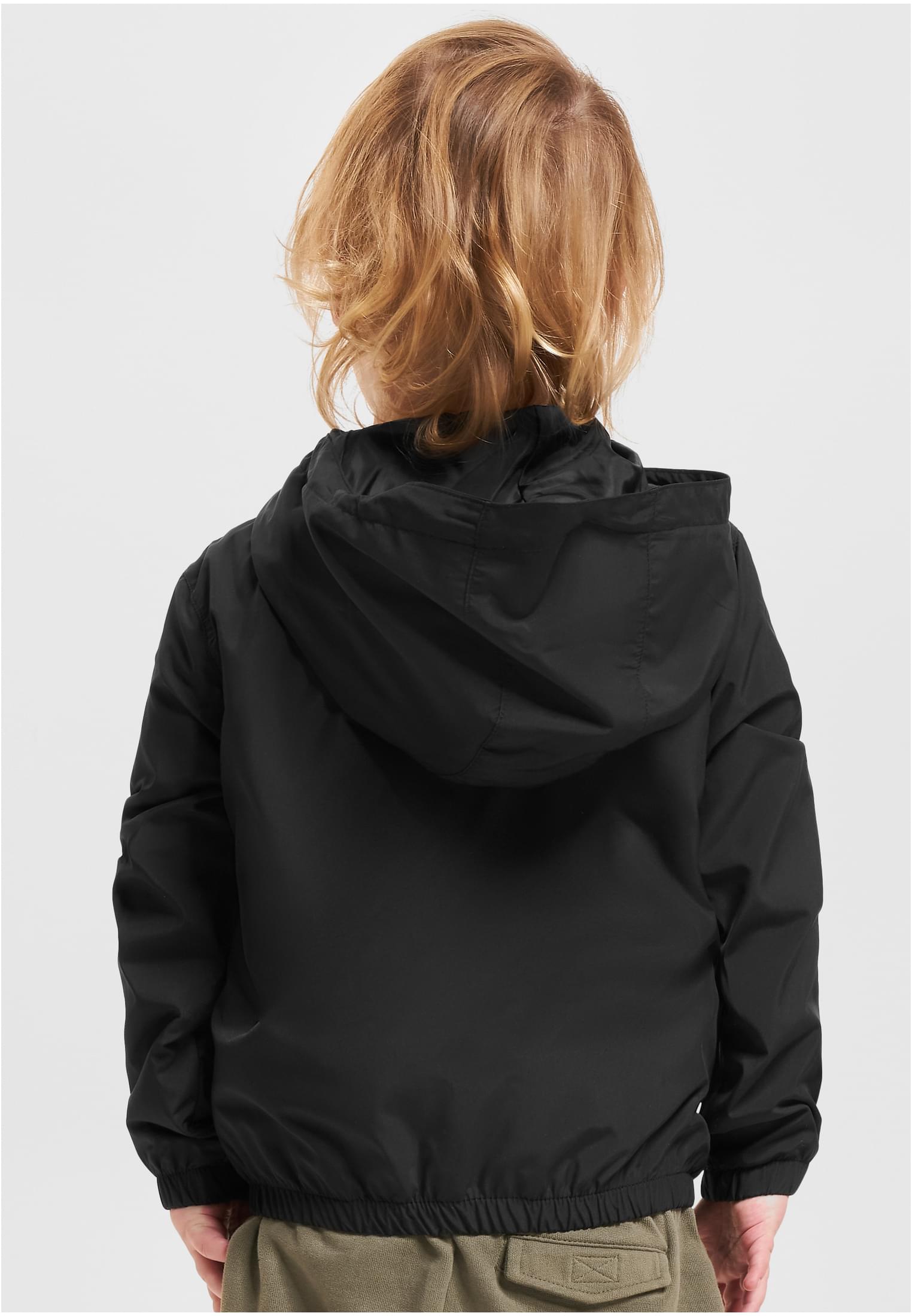 Girls Basic Pullover Jacket | black