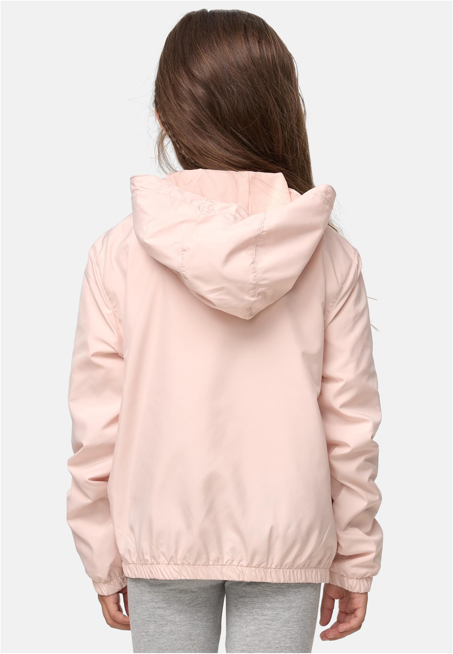 Girls Basic Pullover Jacket | light pink