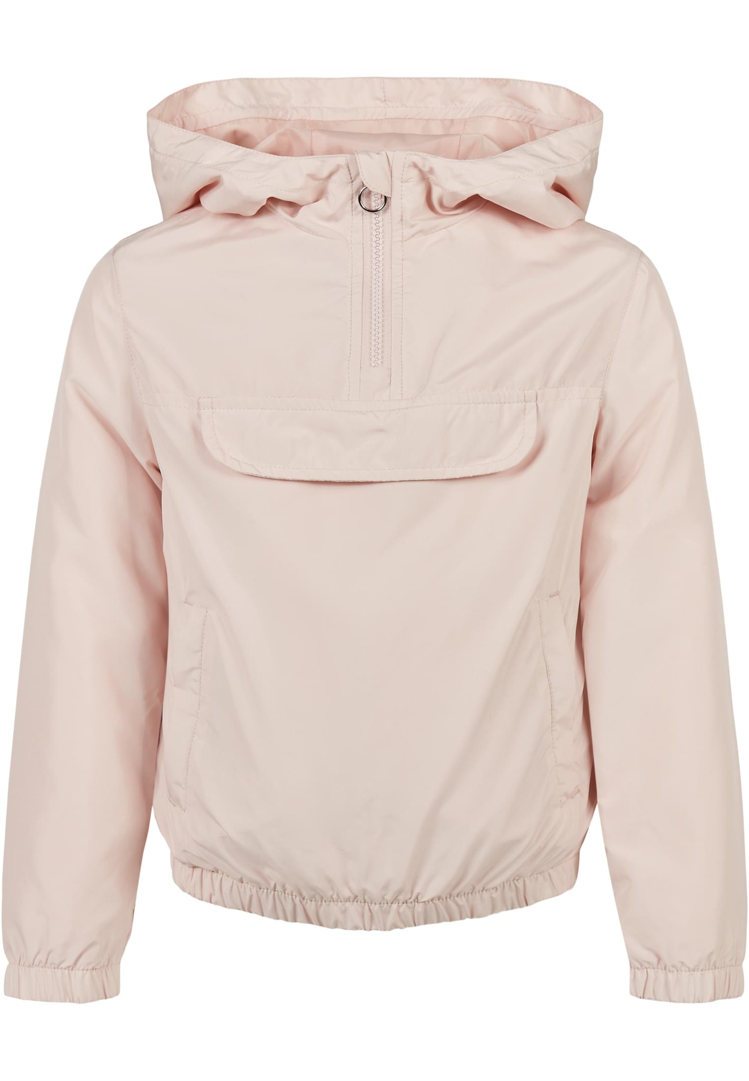 Girls Basic Pullover Jacket | light pink