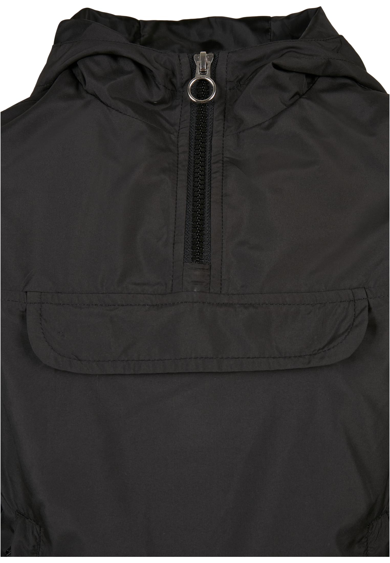 Girls Basic Pullover Jacket | black