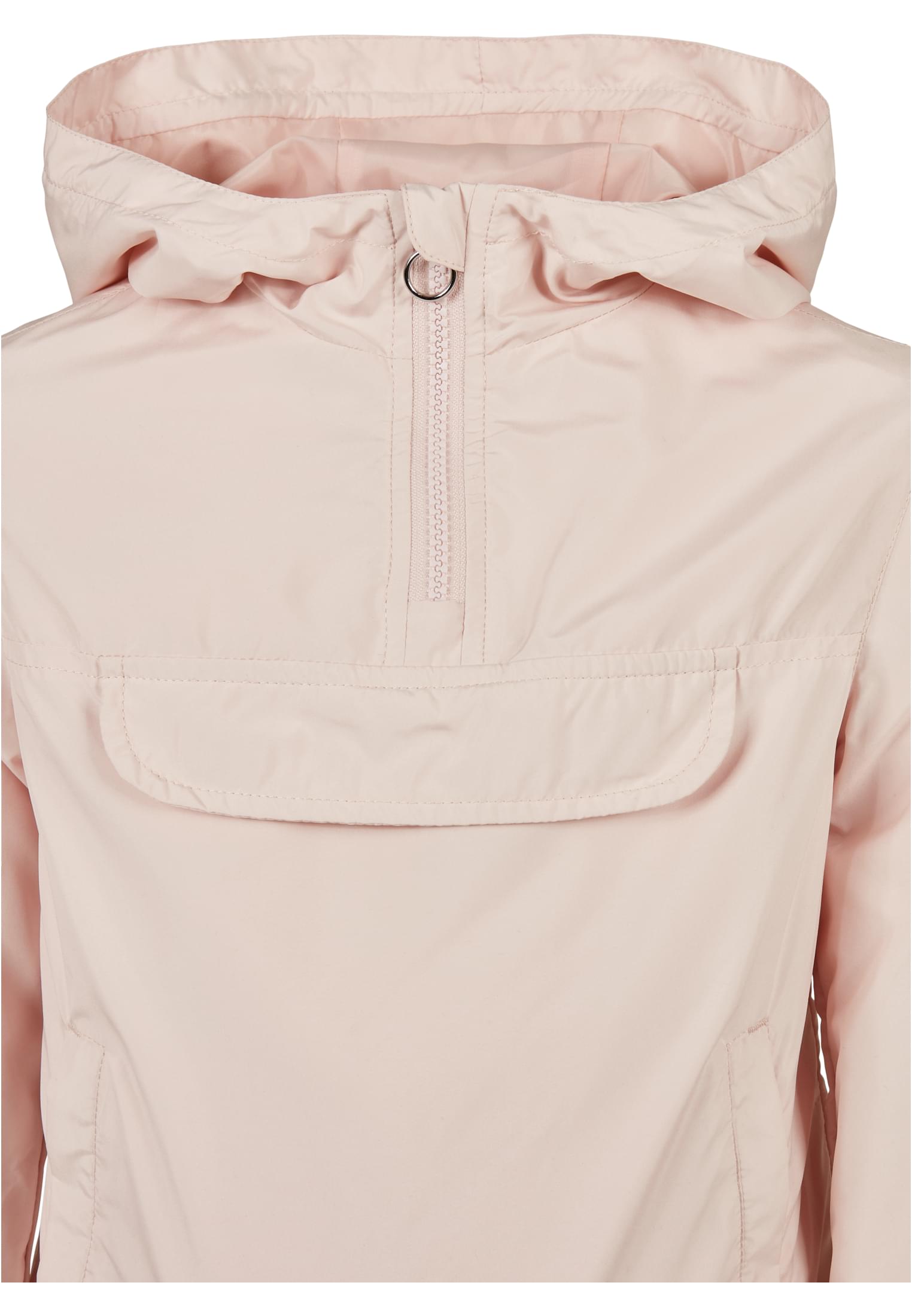 Girls Basic Pullover Jacket | light pink