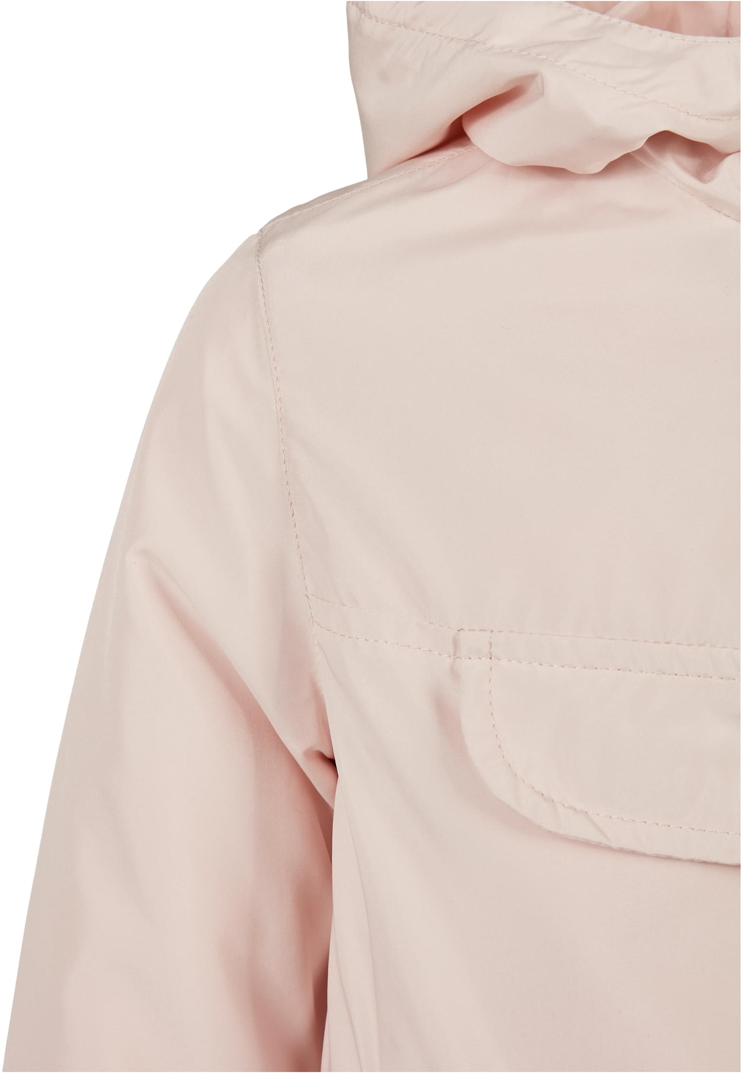 Girls Basic Pullover Jacket | light pink