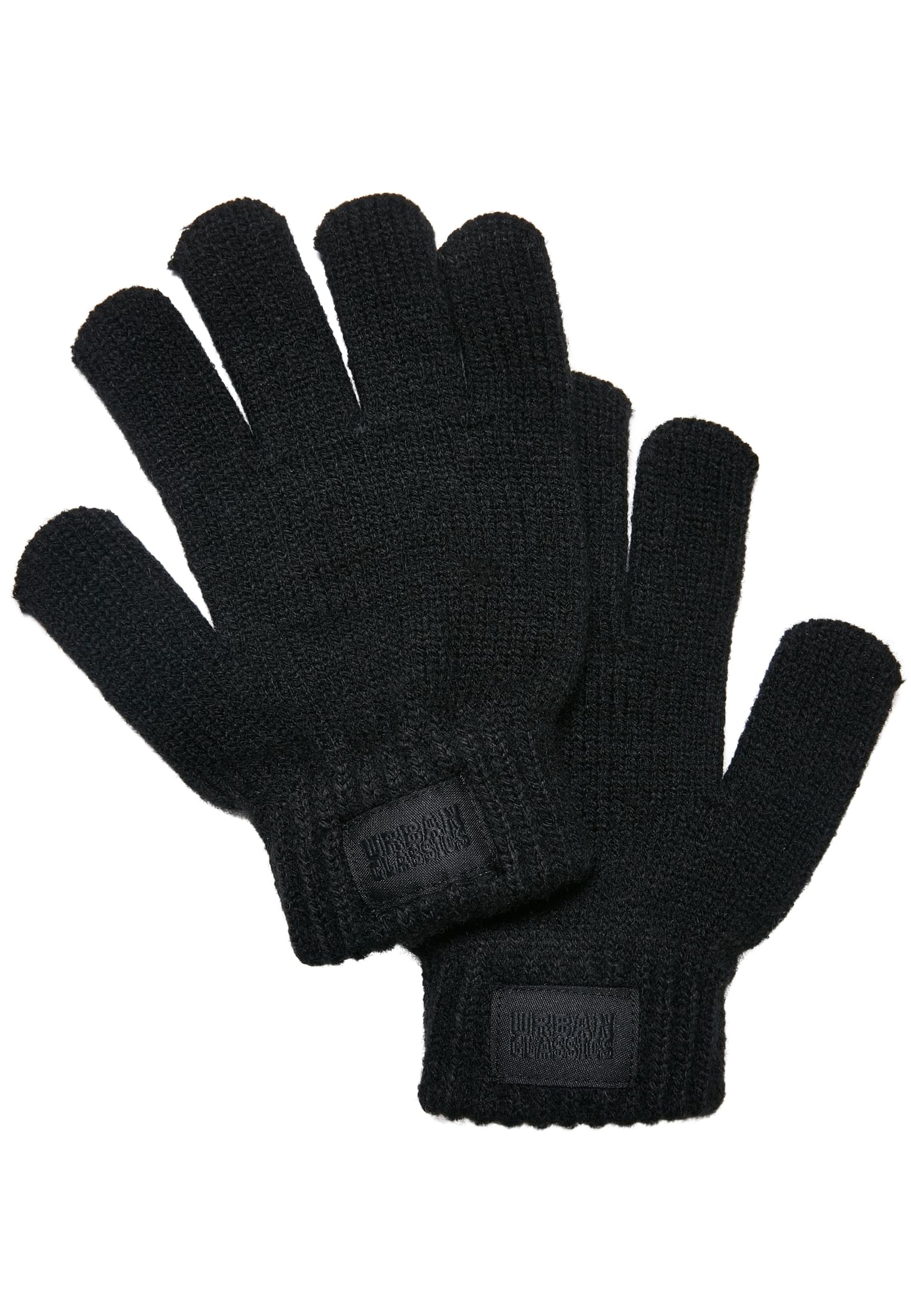 Knit Gloves Kids | black