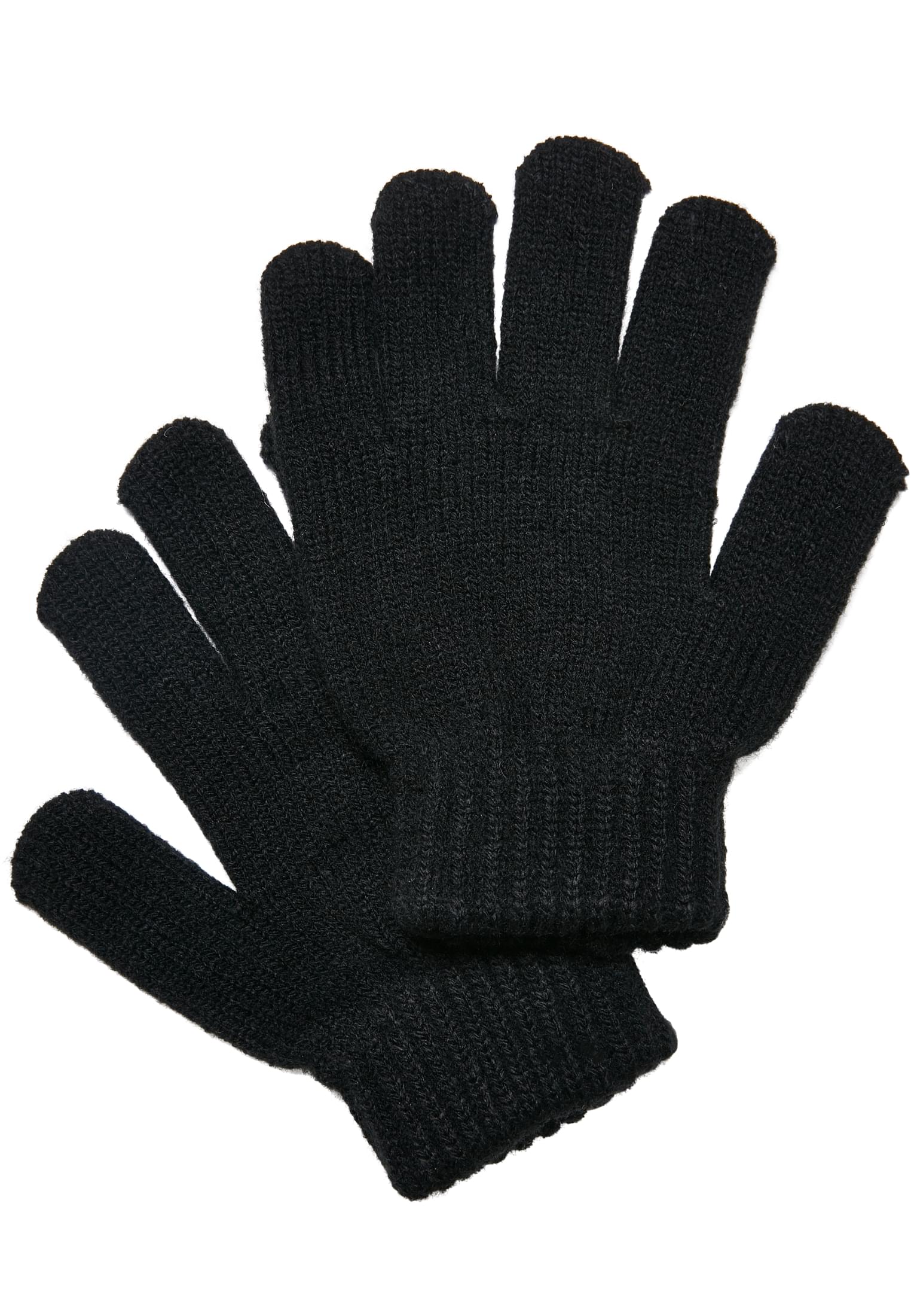 Knit Gloves Kids | black