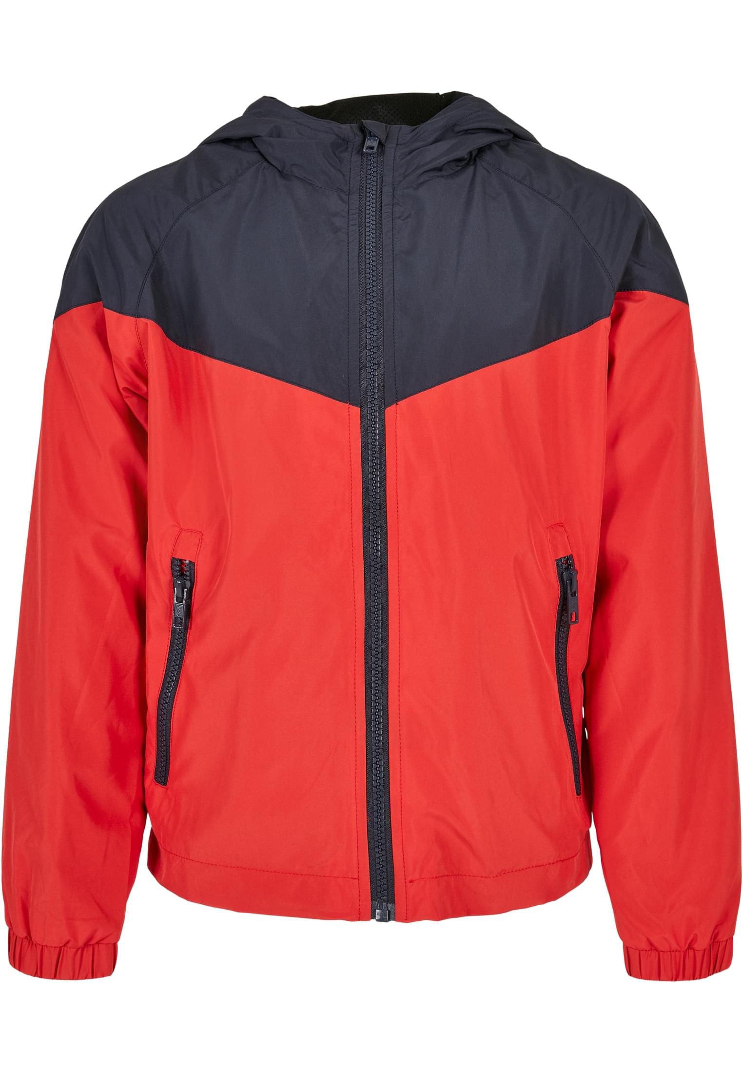 Boys 2-Tone Tech Windrunner | navy/red