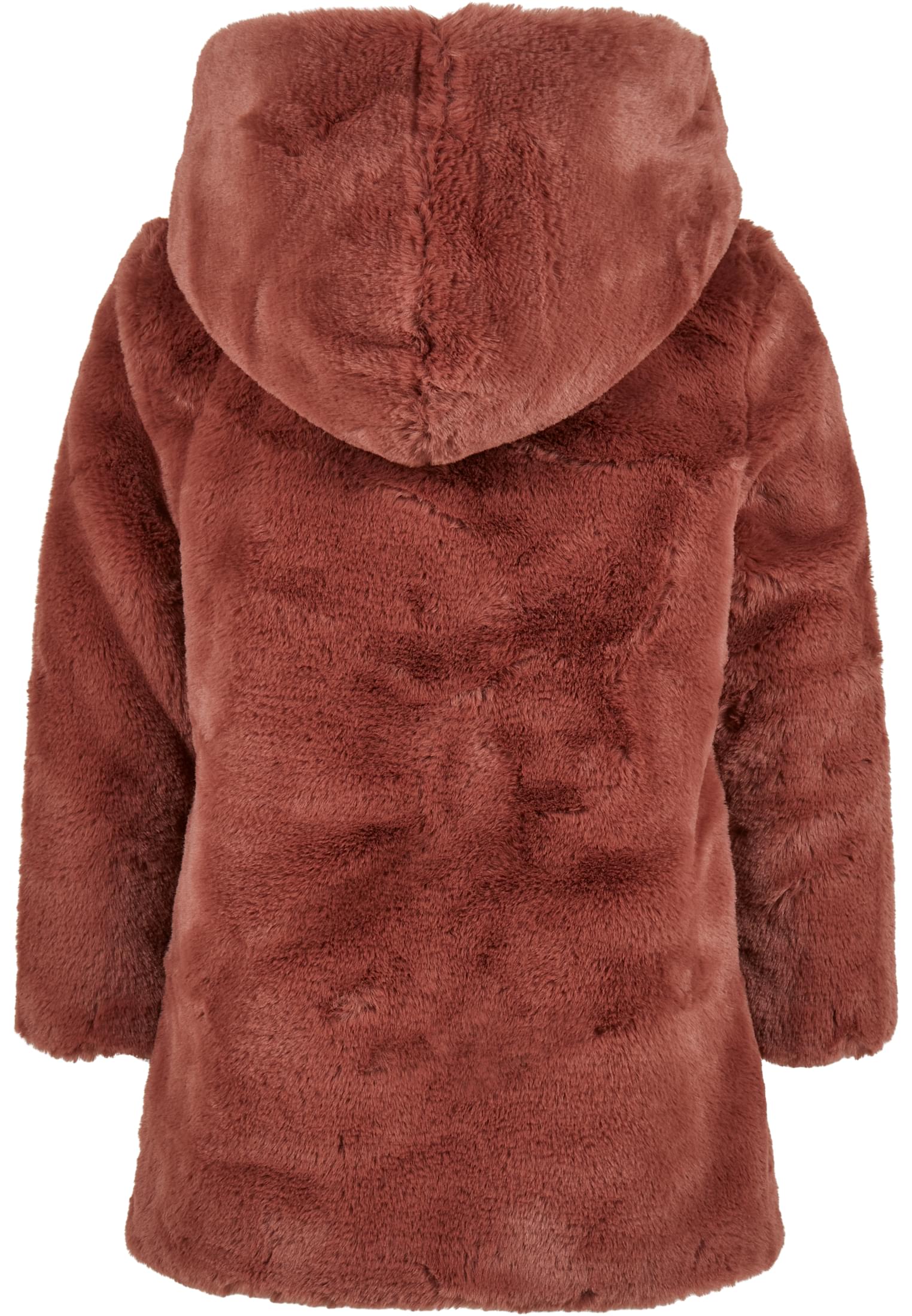 Girls Hooded Teddy Coat | darkrose