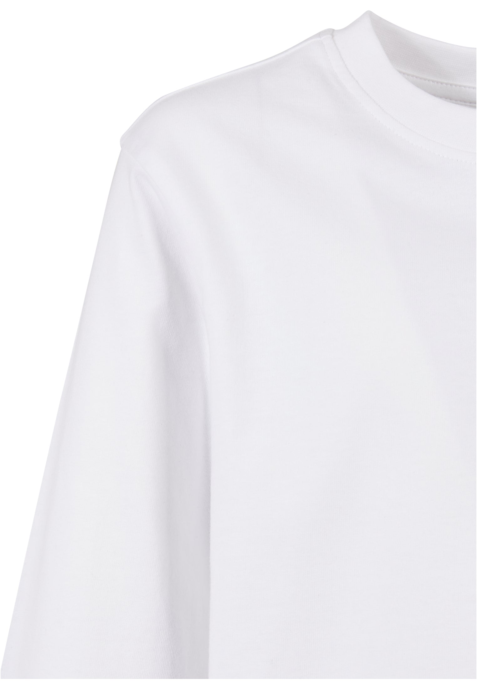 Boys Boxy Heavy Longsleeve | white