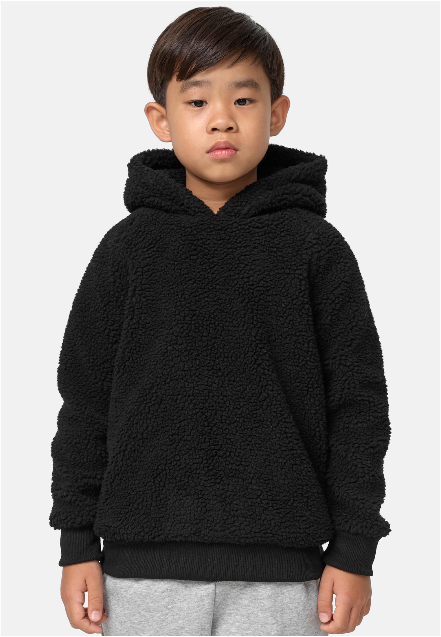 Boys Sherpa Hoody | black