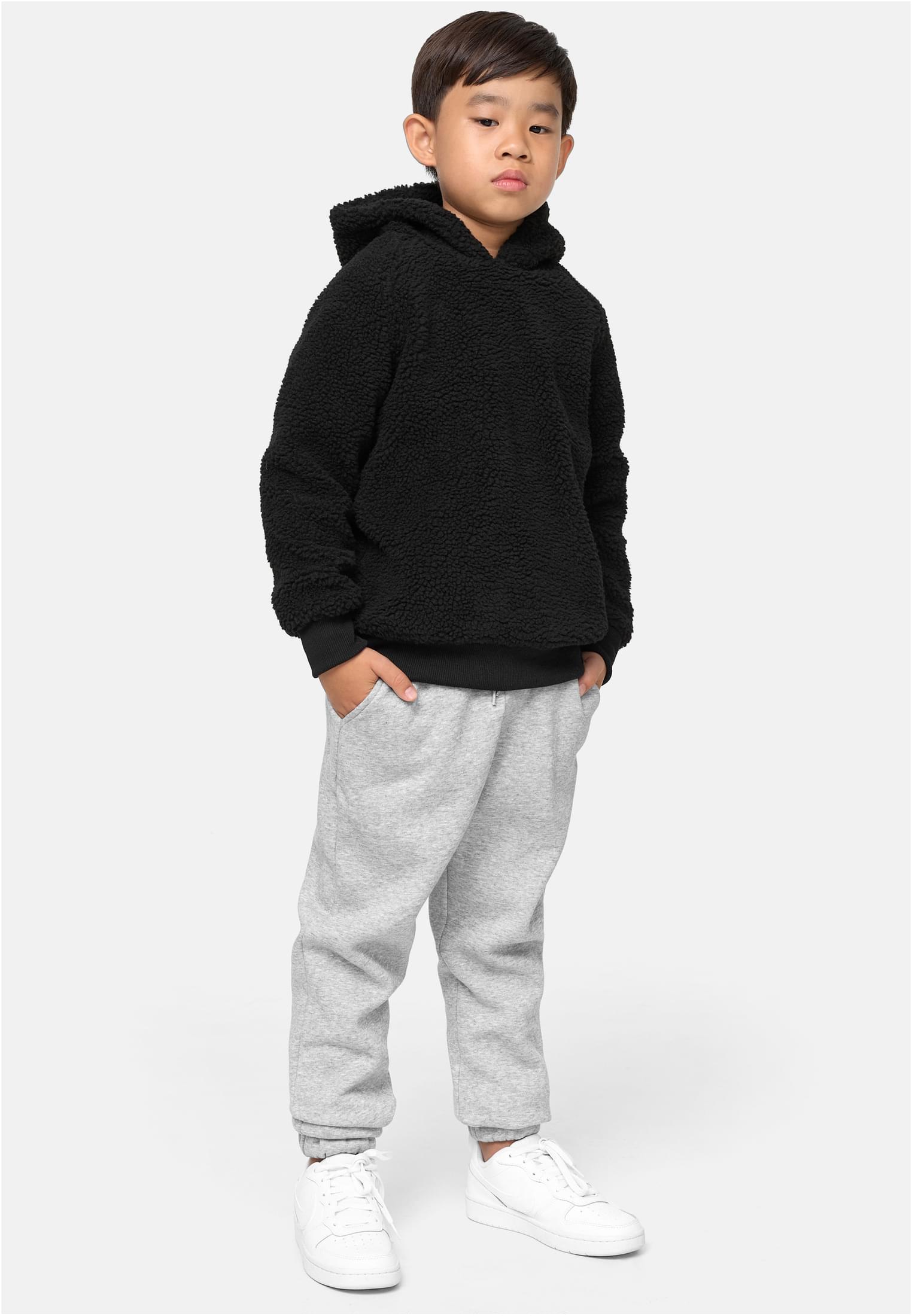 Boys Sherpa Hoody | black