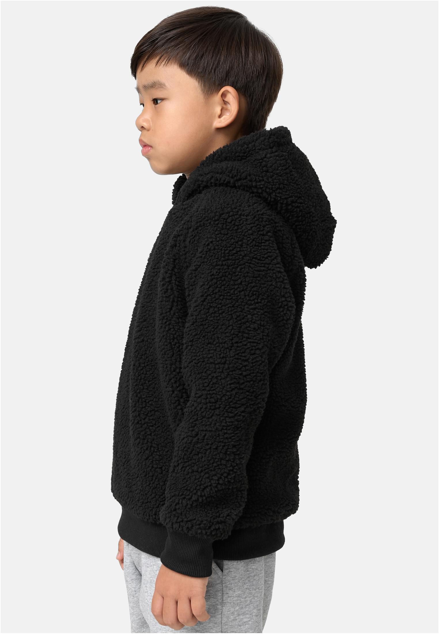 Boys Sherpa Hoody | black