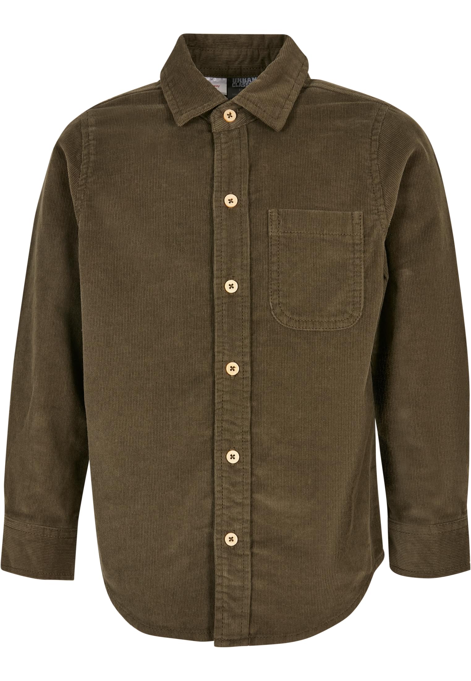 Boys Corduroy Shirt | olive