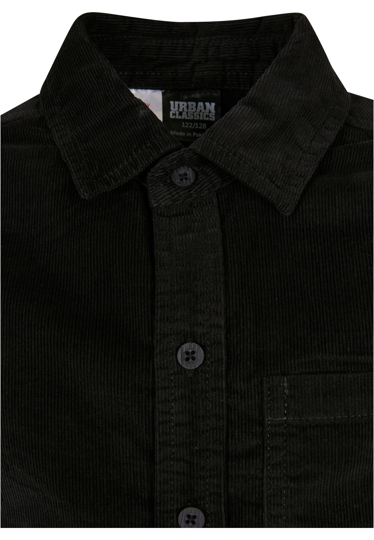 Boys Corduroy Shirt | black