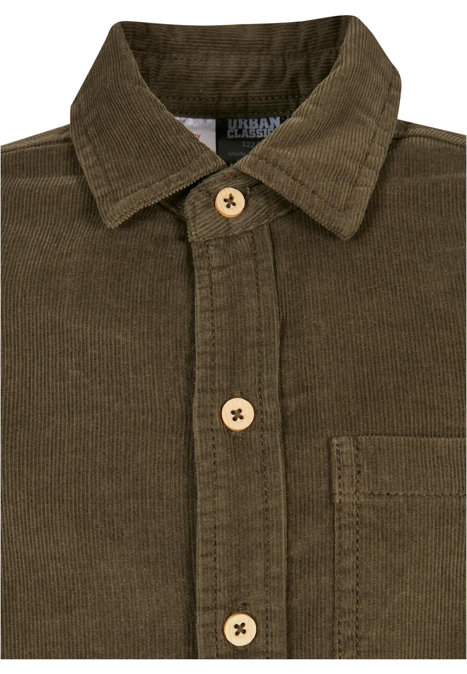 Boys Corduroy Shirt | olive