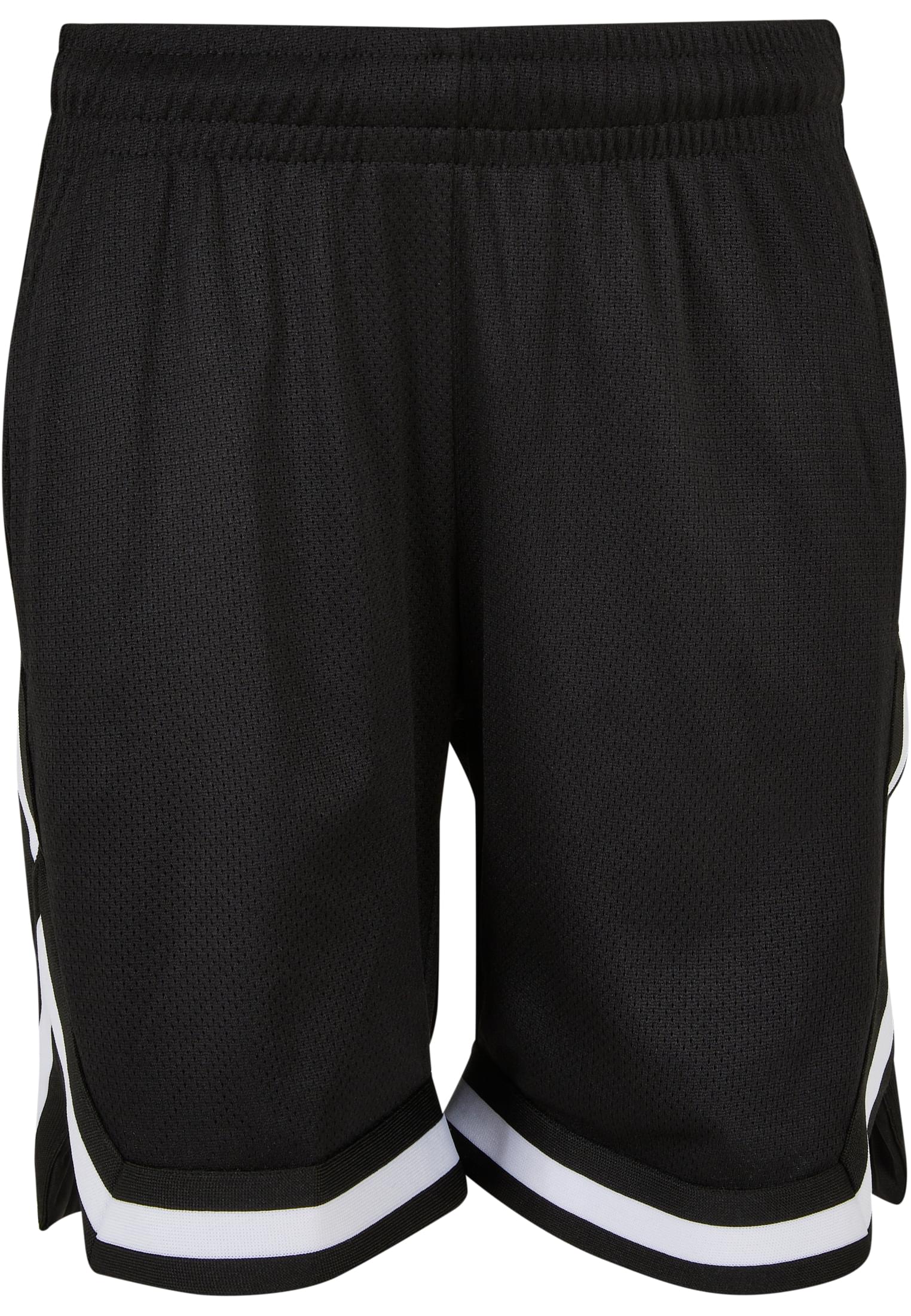 Boys Stripes Mesh Shorts | black