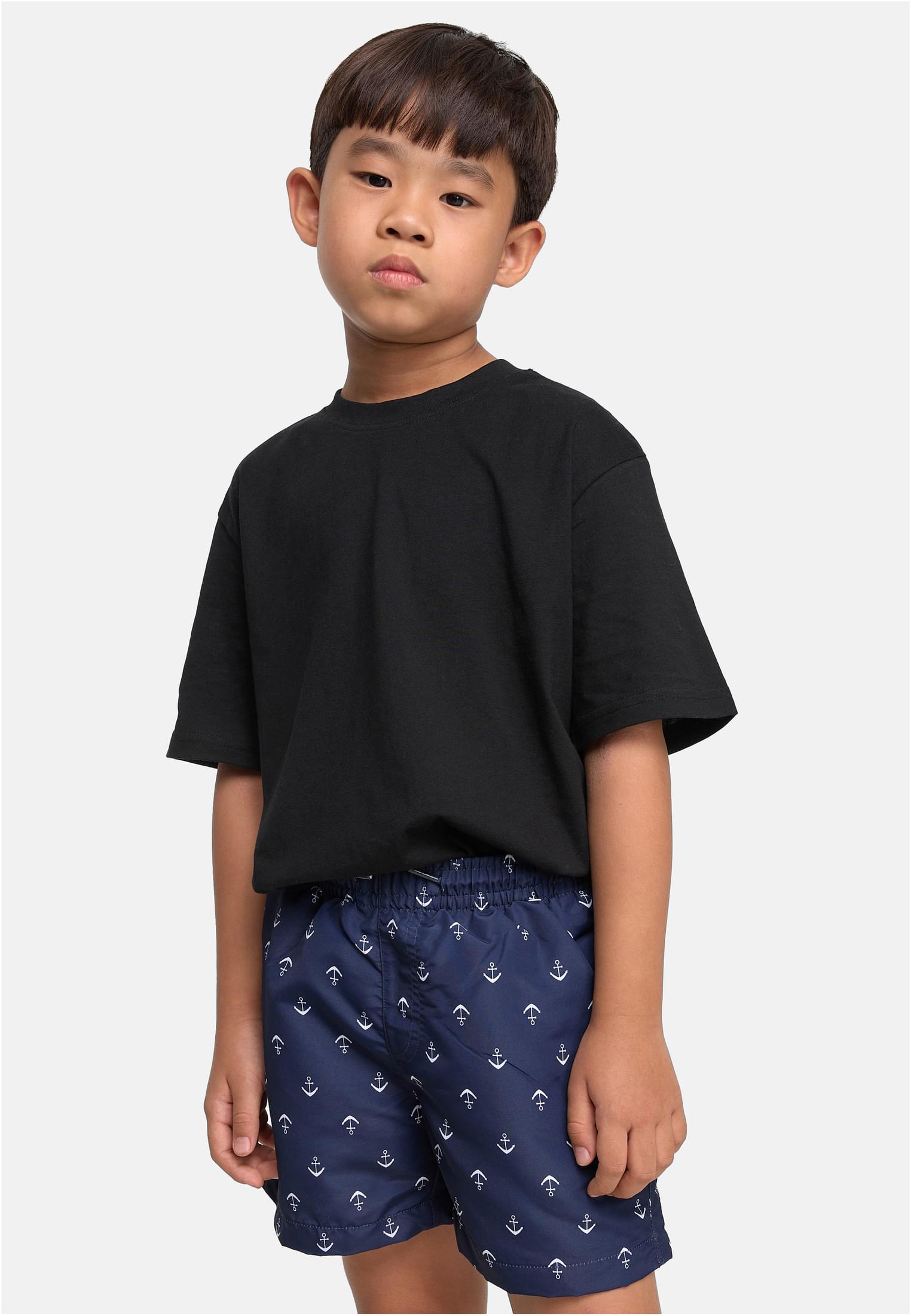 Boys Pattern Swim Shorts | anchor/navy