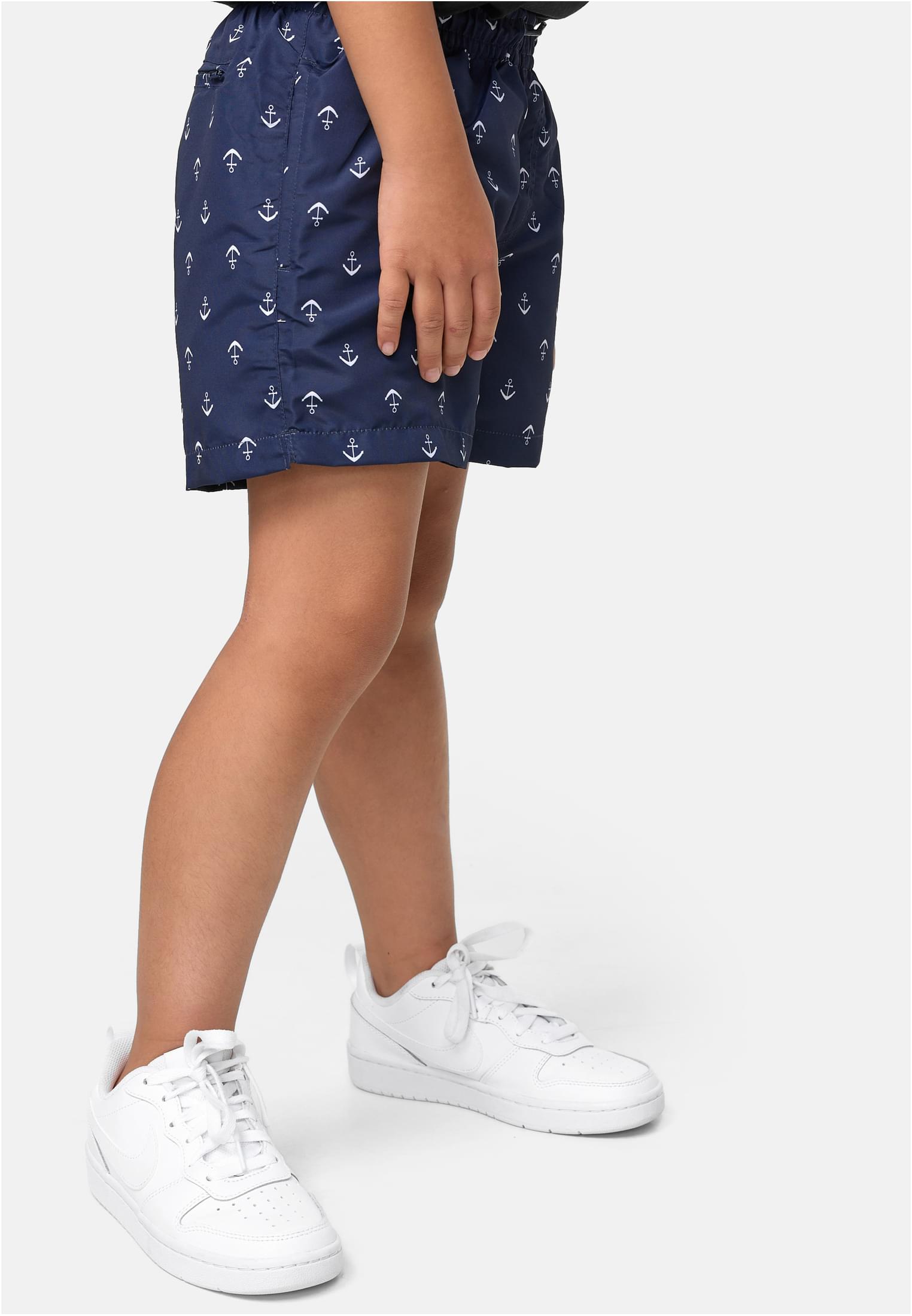 Boys Pattern Swim Shorts | anchor/navy