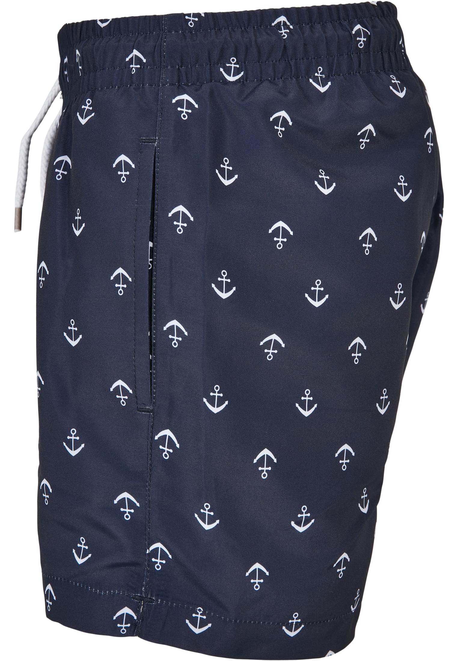 Boys Pattern Swim Shorts | anchor/navy