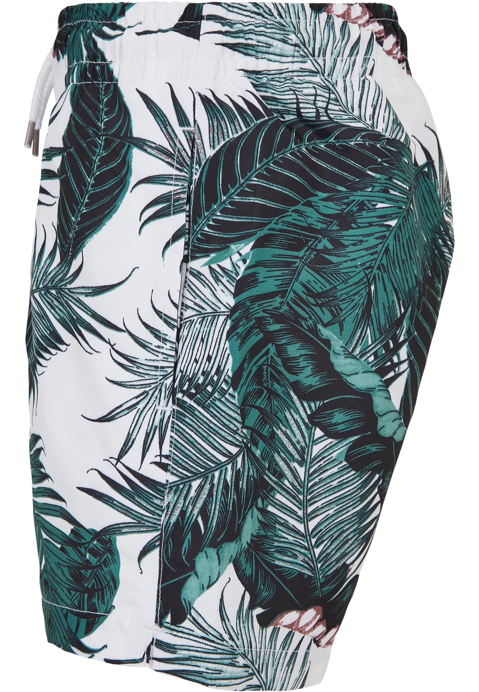 Boys Pattern Swim Shorts | palm leaves aop