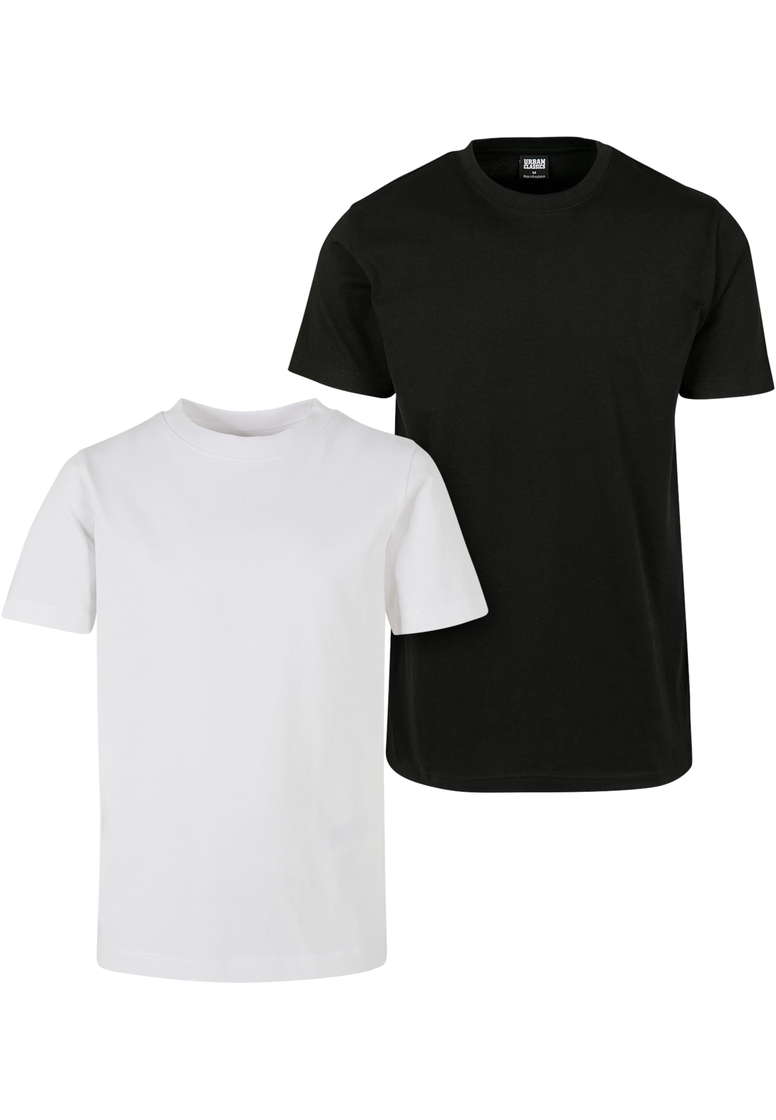 Boys Basic Tee 2-Pack | white/black