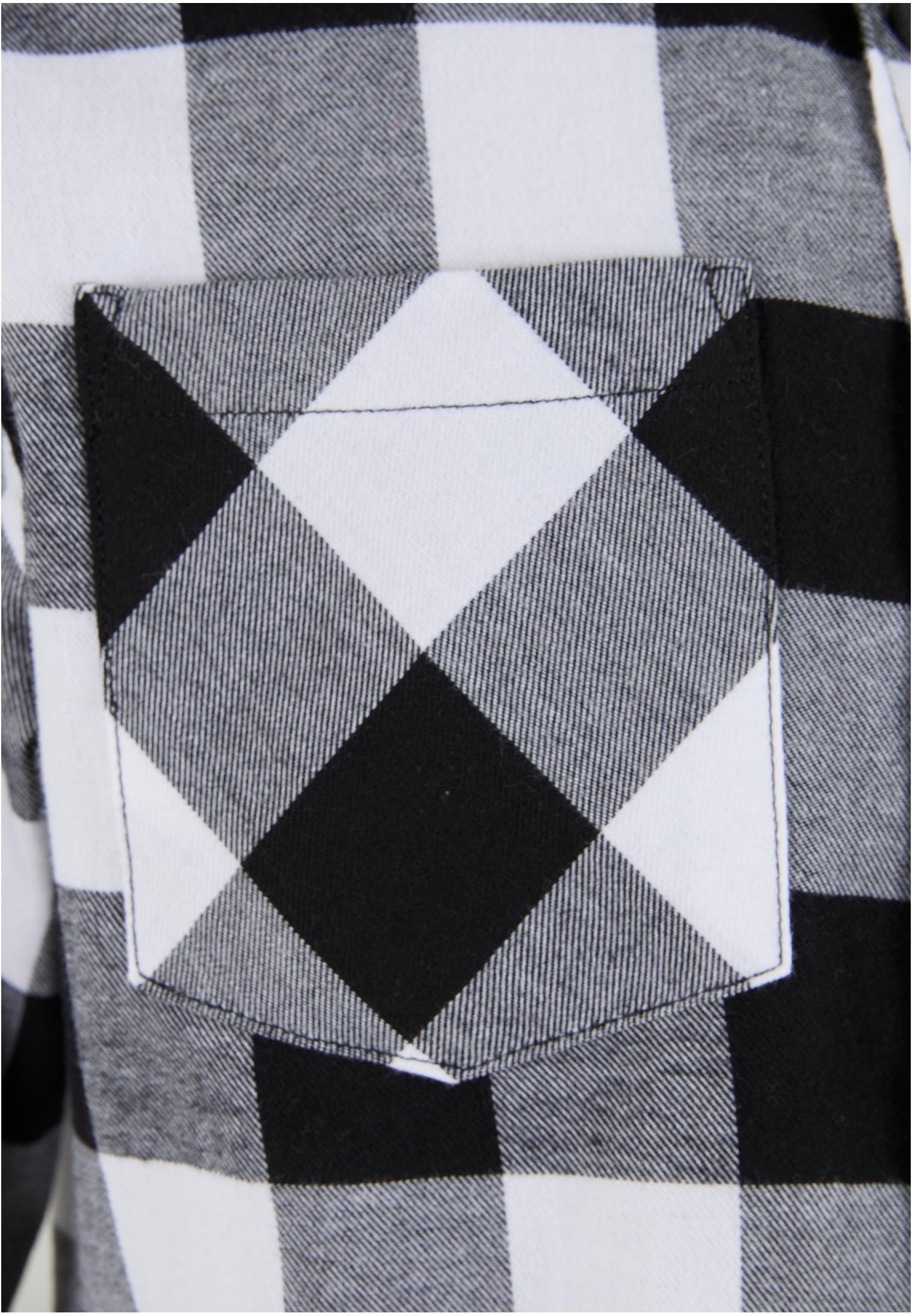 Boys Checked Flanell Shirt | black/white