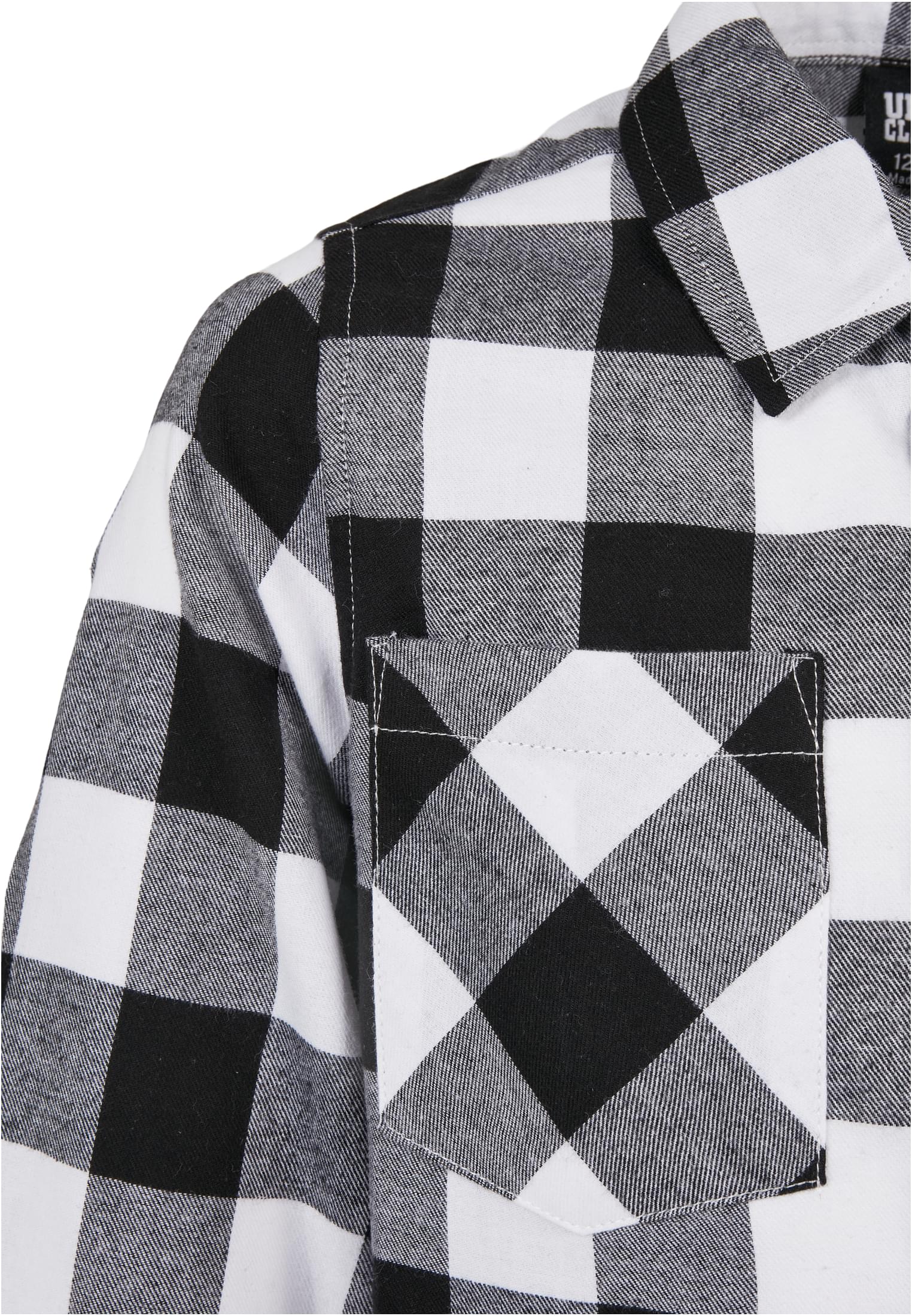 Boys Checked Flanell Shirt | black/forest