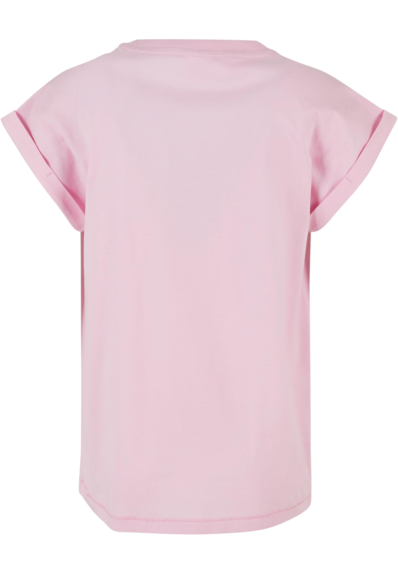 Girls Organic Extended Shoulder Tee 2-Pack | purpleday/girlypink