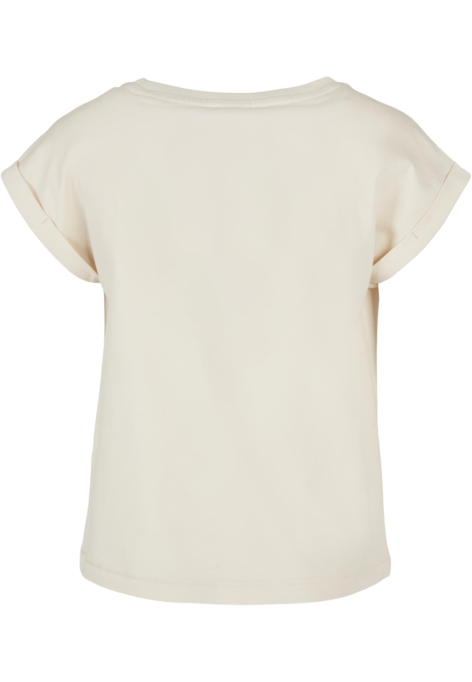 Girls Organic Extended Shoulder Tee | whitesand