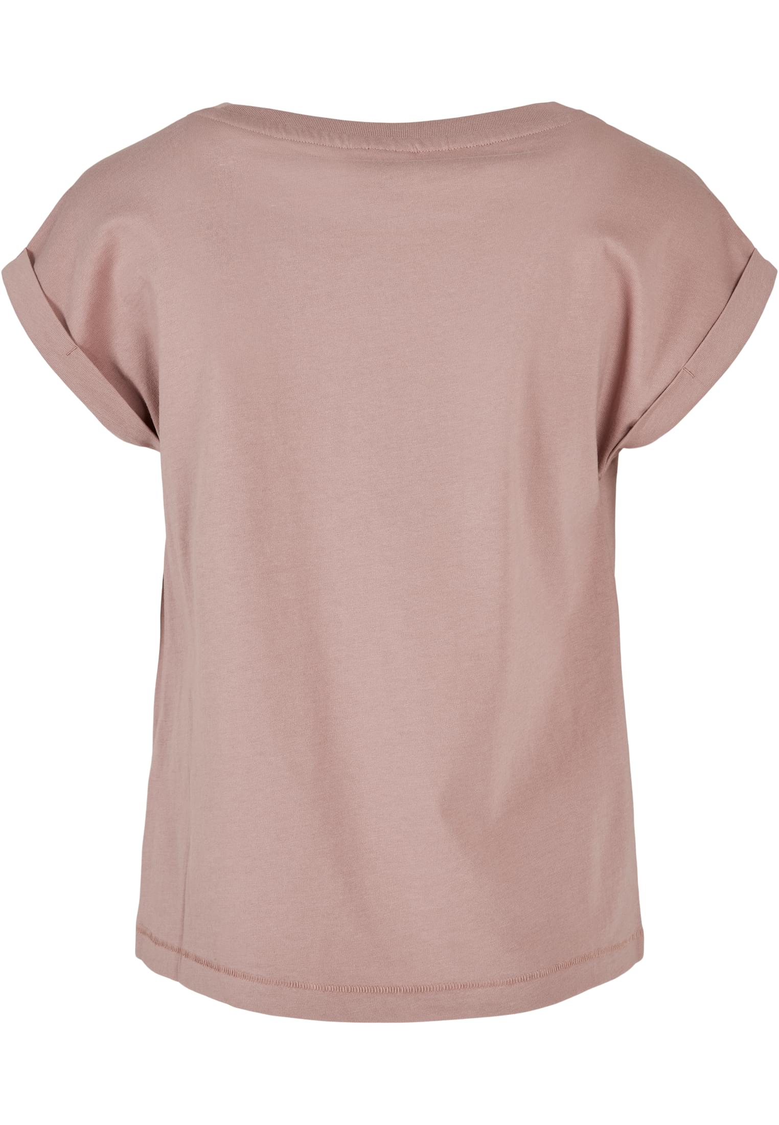 Girls Organic Extended Shoulder Tee | duskrose