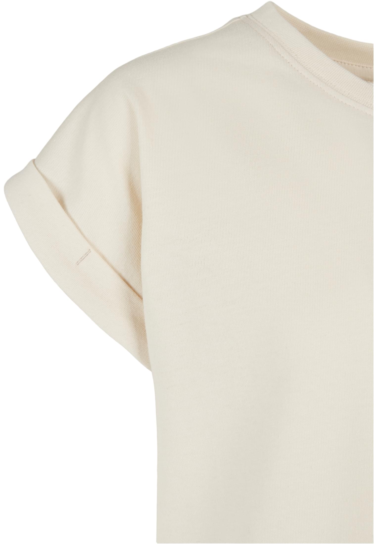 Girls Organic Extended Shoulder Tee | whitesand