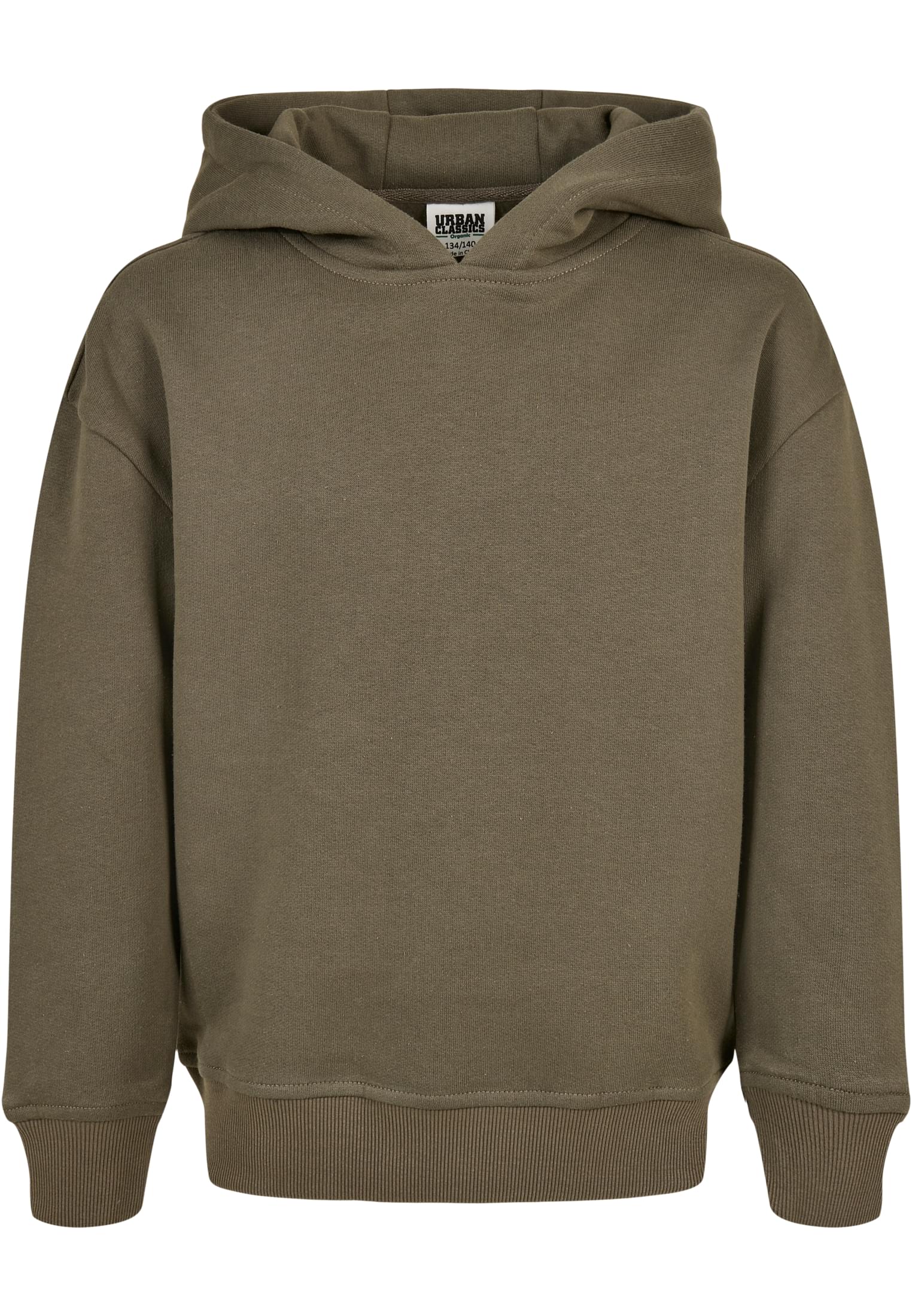 Girls Organic Hoody | olive