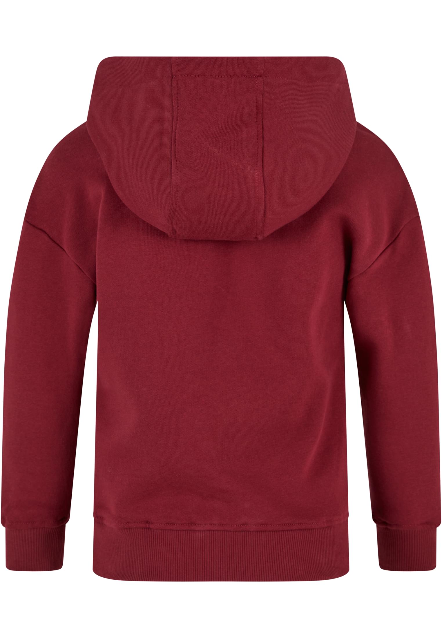 Girls Organic Hoody | burgundy