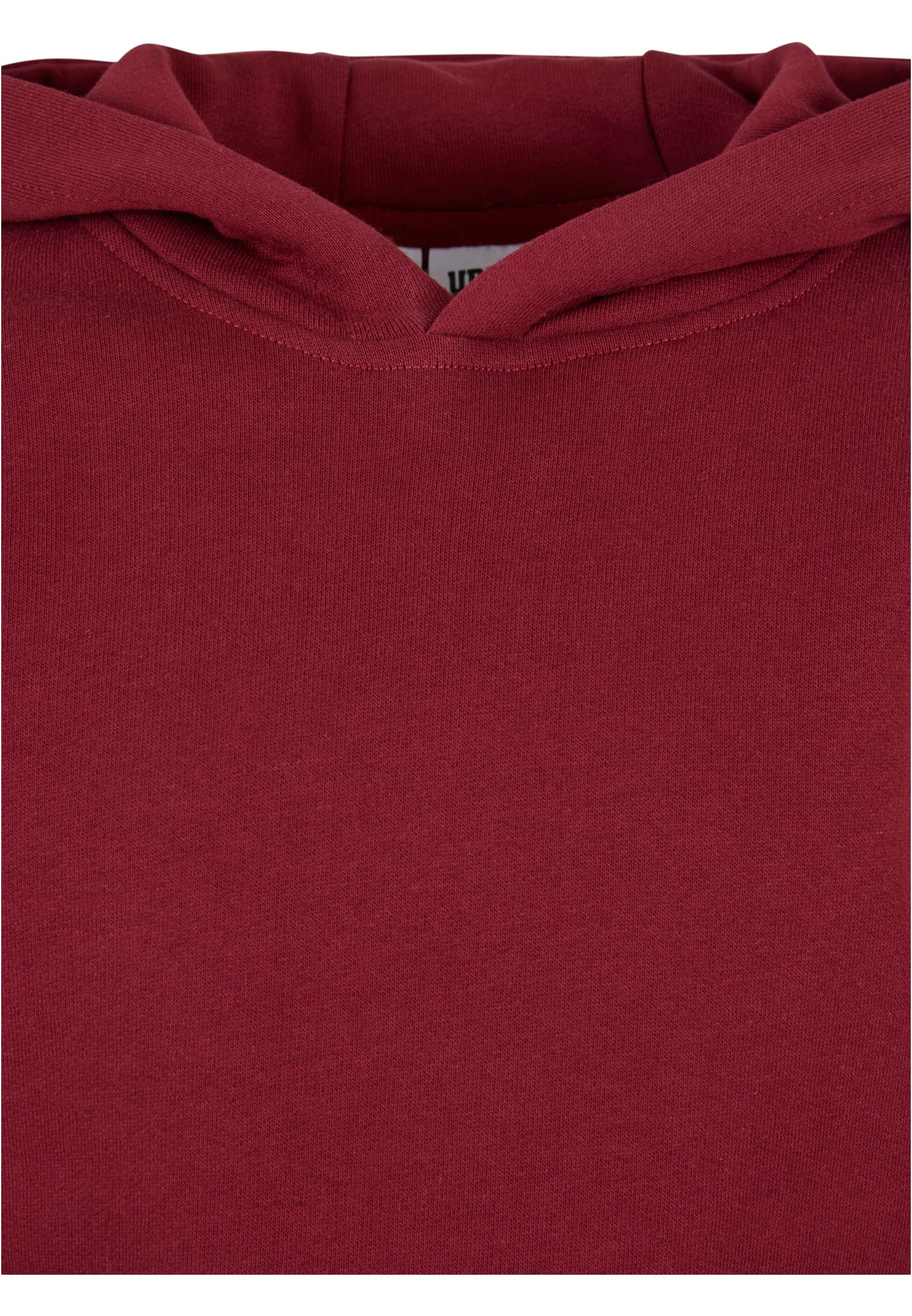 Girls Organic Hoody | burgundy