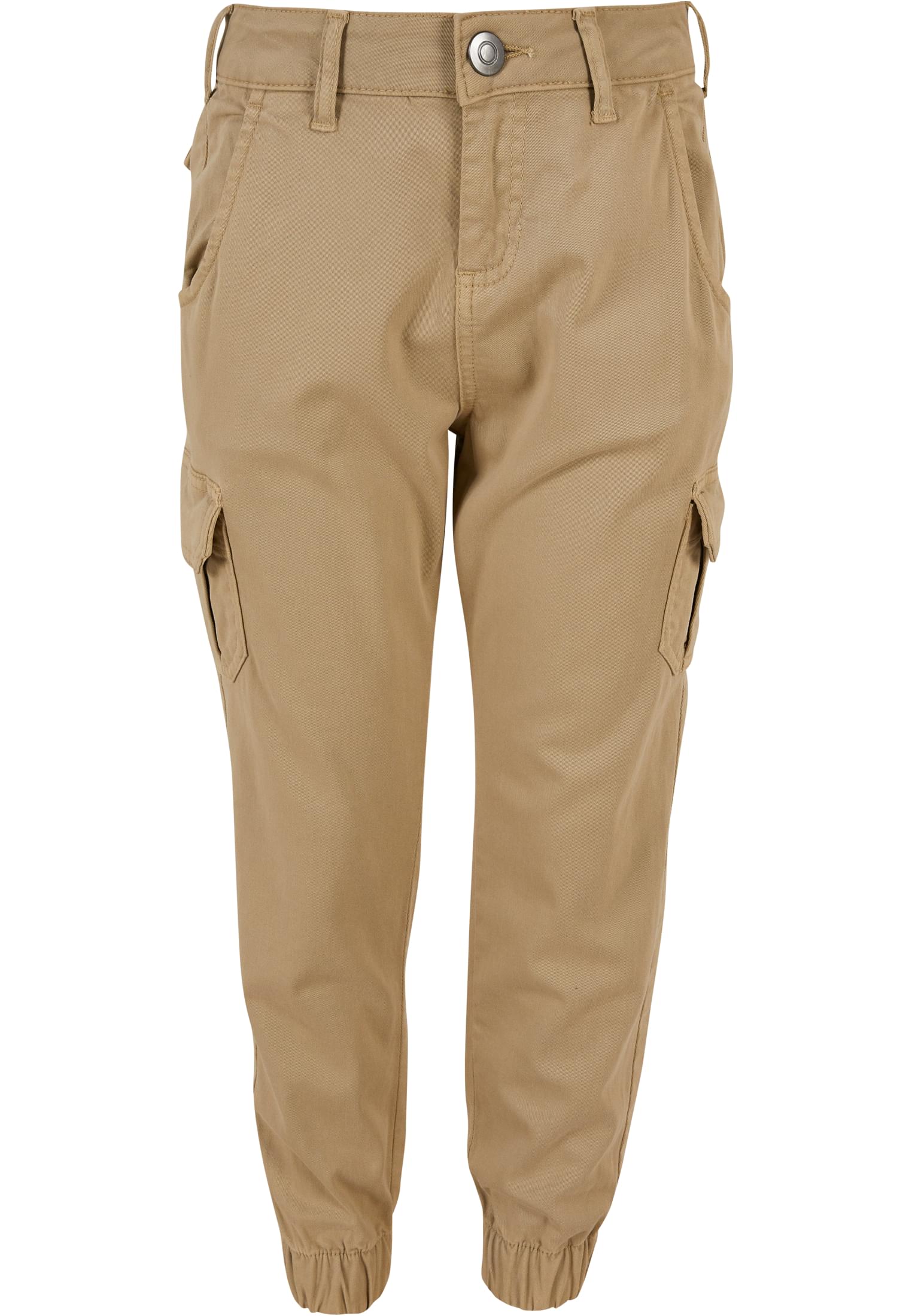 Girls High Waist Cargo Pants | unionbeige