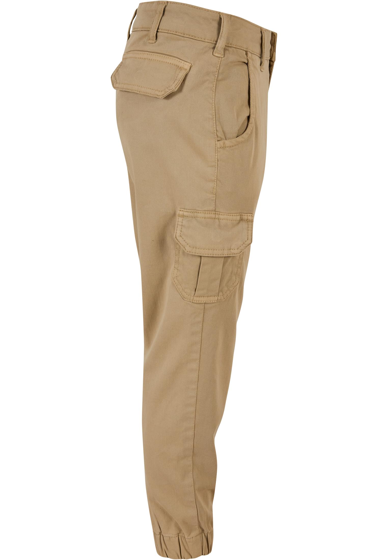 Girls High Waist Cargo Pants | unionbeige