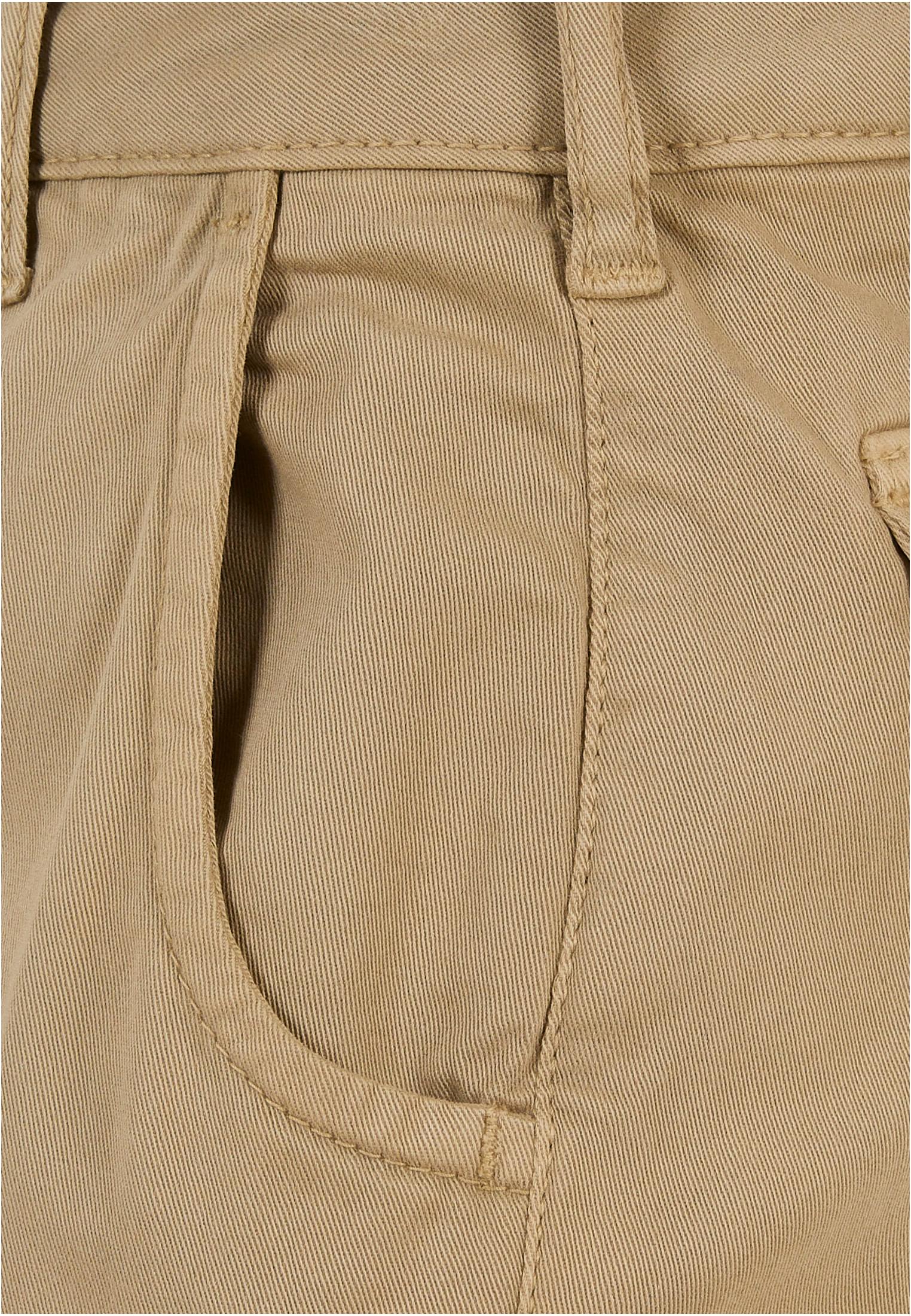 Girls High Waist Cargo Pants | unionbeige