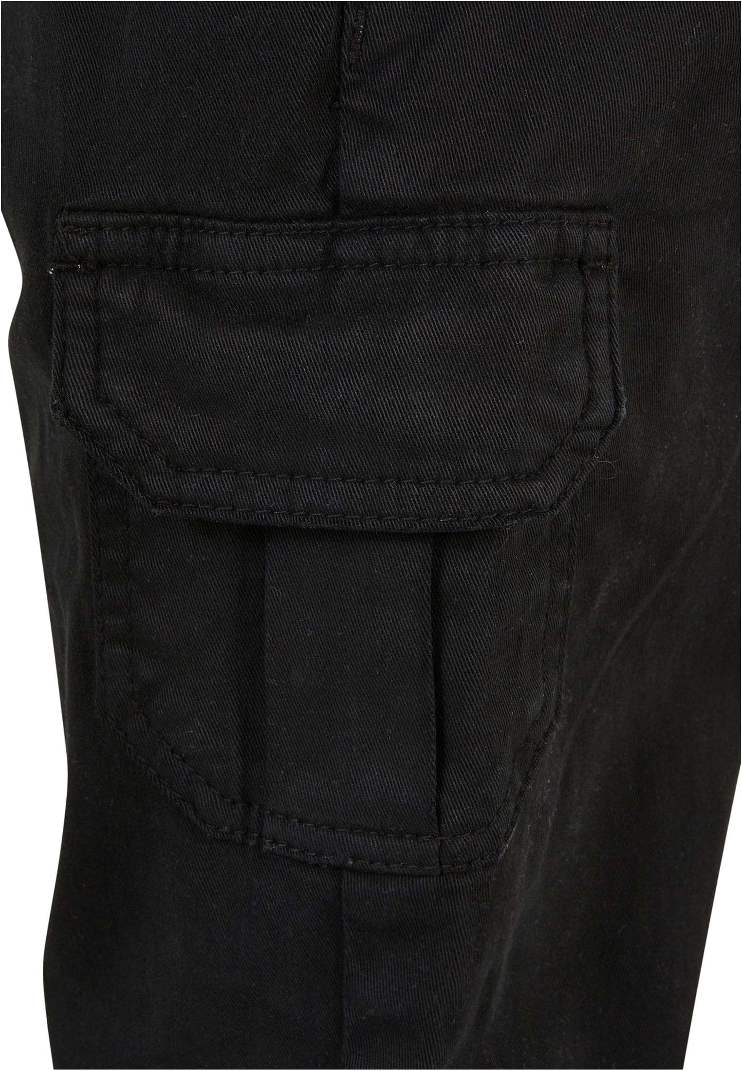 Girls High Waist Cargo Pants | black