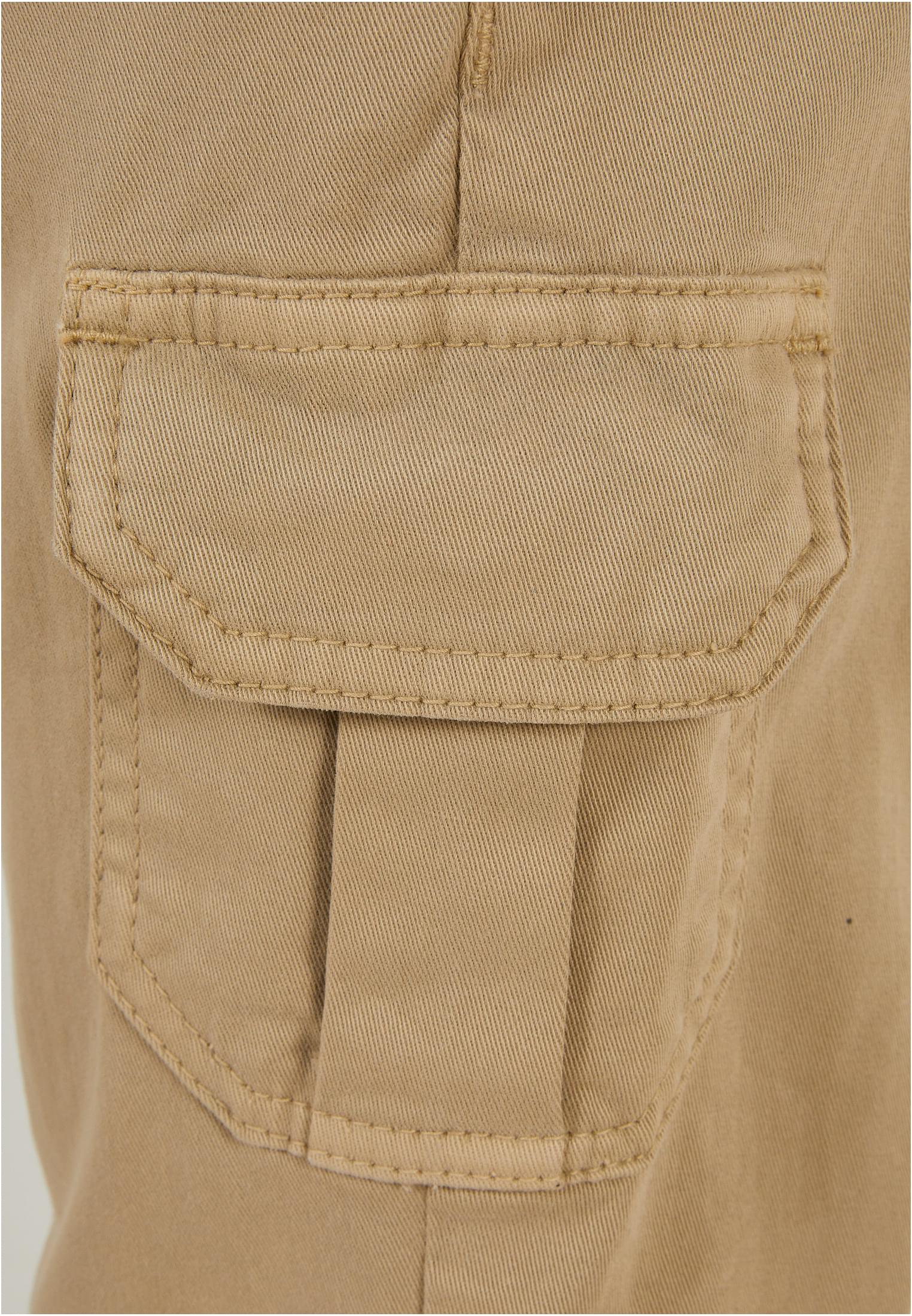 Girls High Waist Cargo Pants | unionbeige