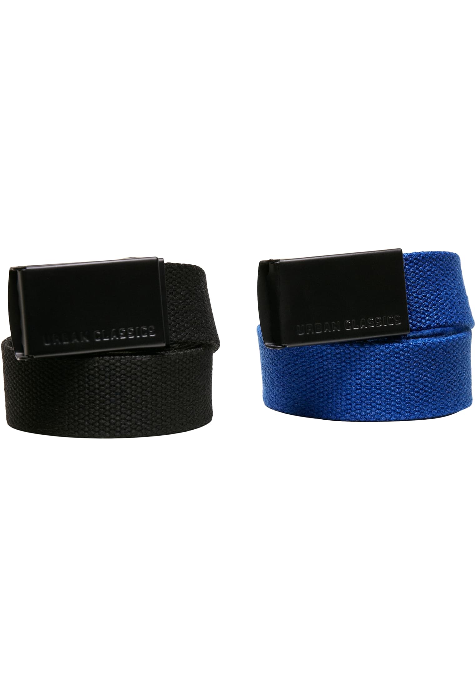 Canvas Belt Kids 2-Pack | black+blue