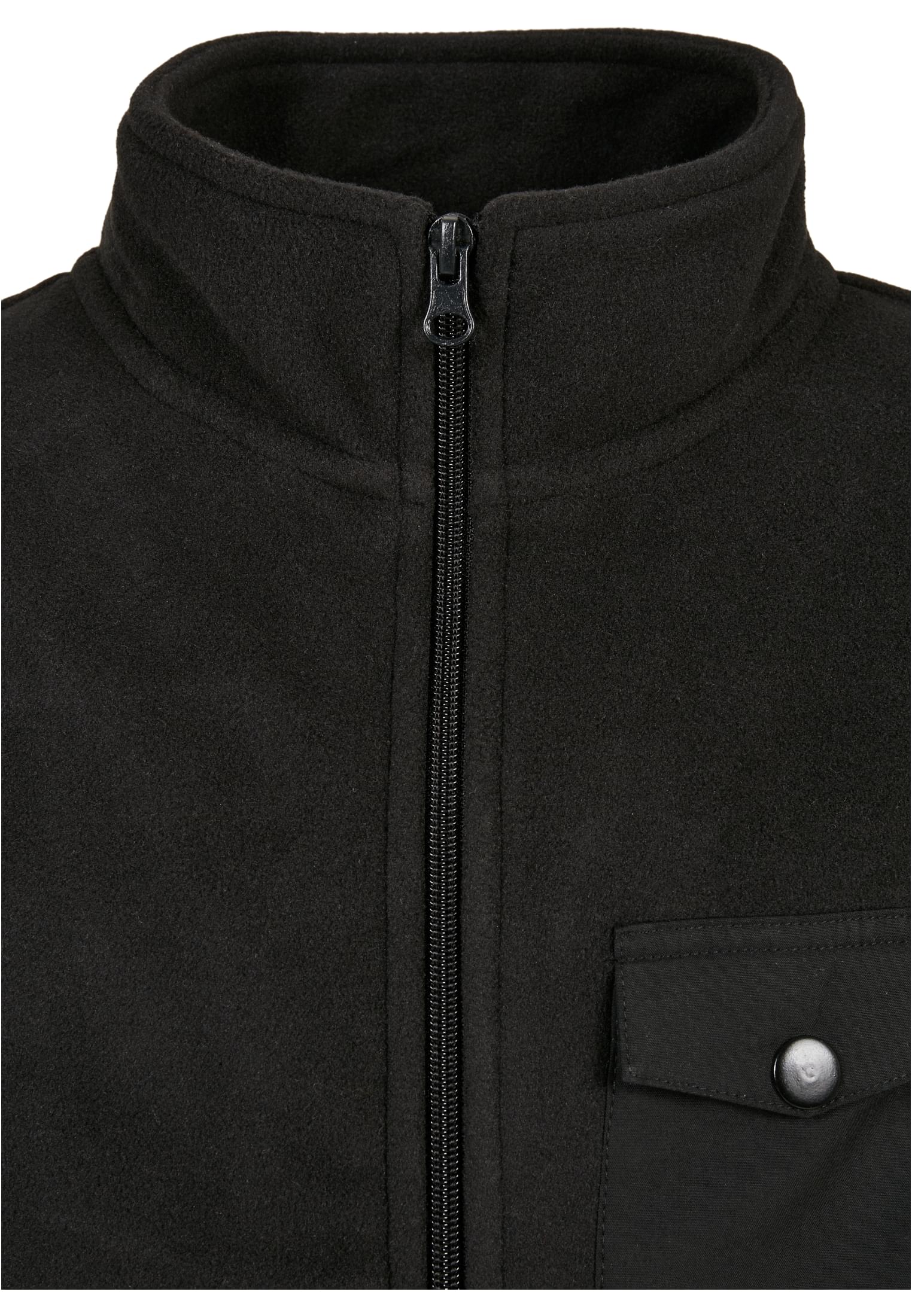 Boys Polar Fleece Track Jacket | black