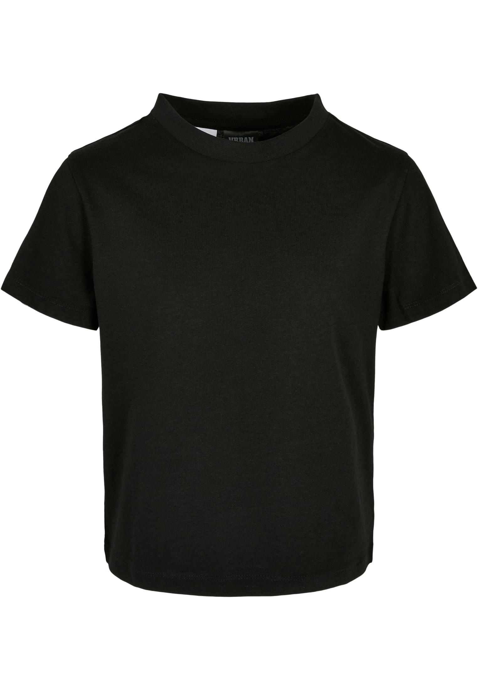 Girls Basic Box Tee | black