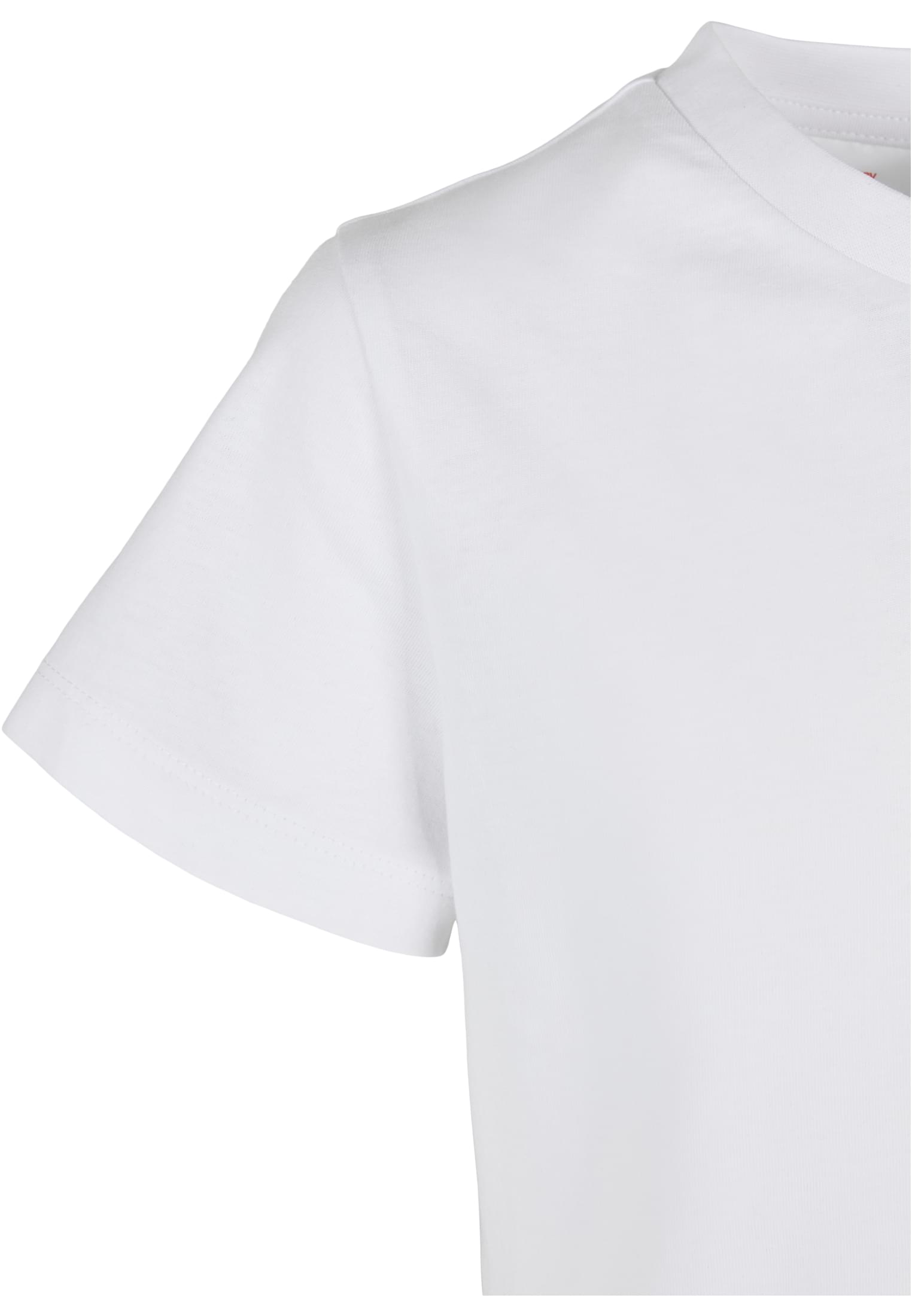 Girls Basic Box Tee | white