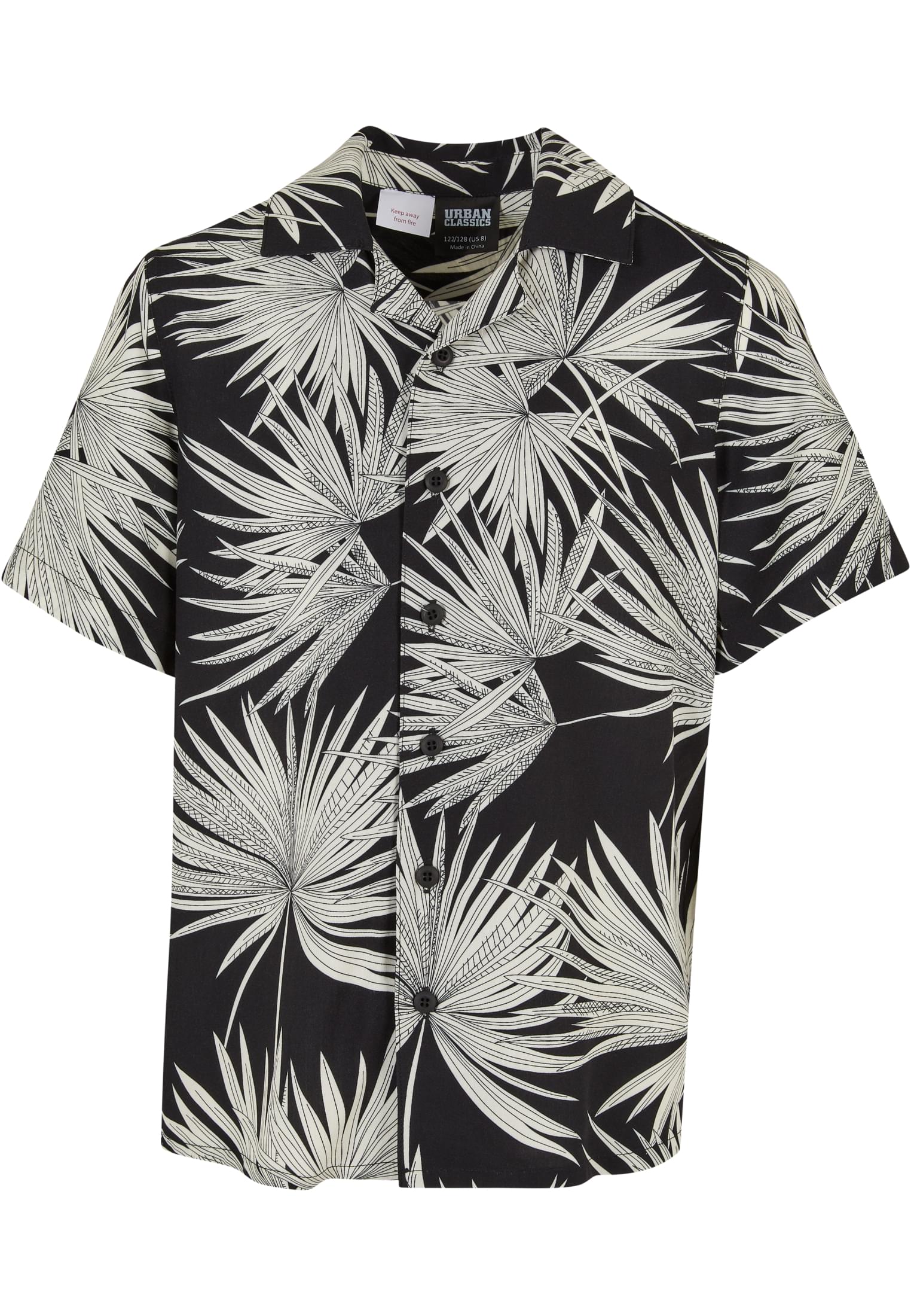 Frond Resort Shirt | black