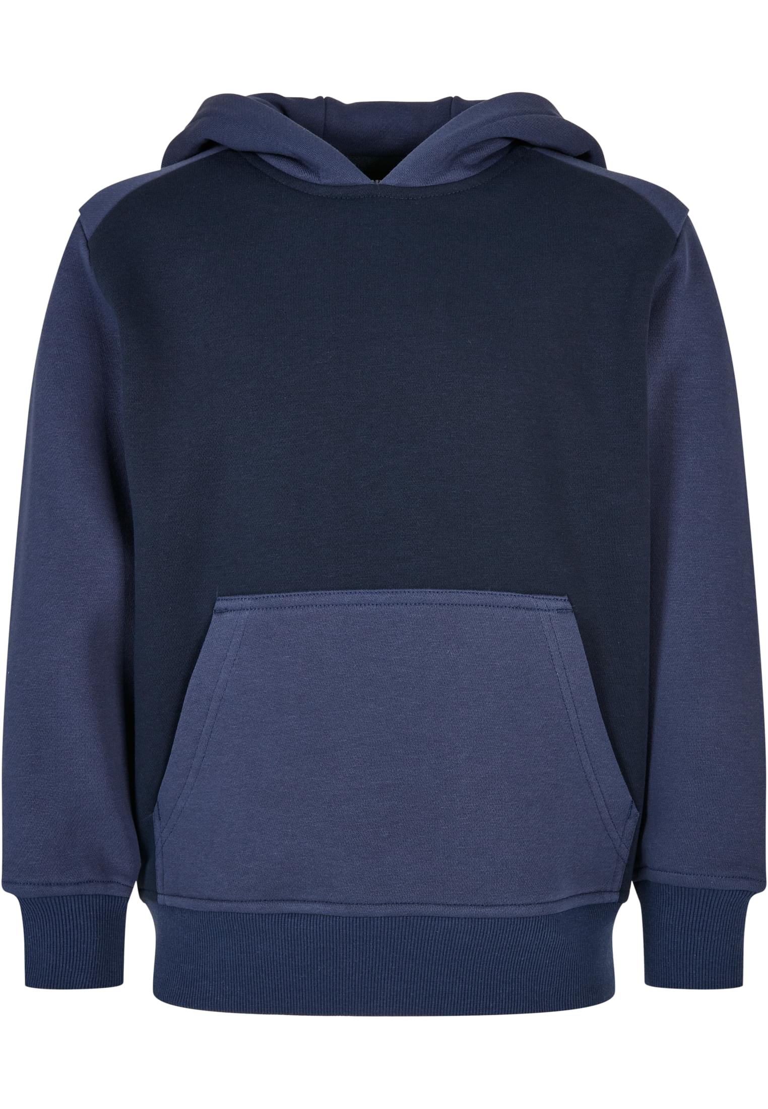 Boys 2-Tone Fake Raglan Hoody | midnightnavy/darkblue