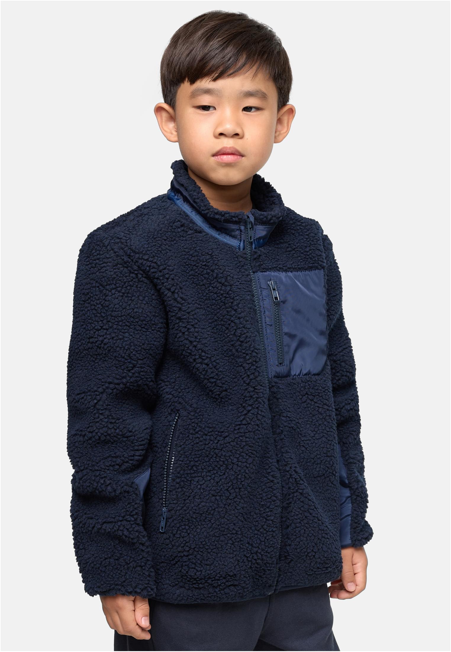 Boys Sherpa Jacket | midnightnavy