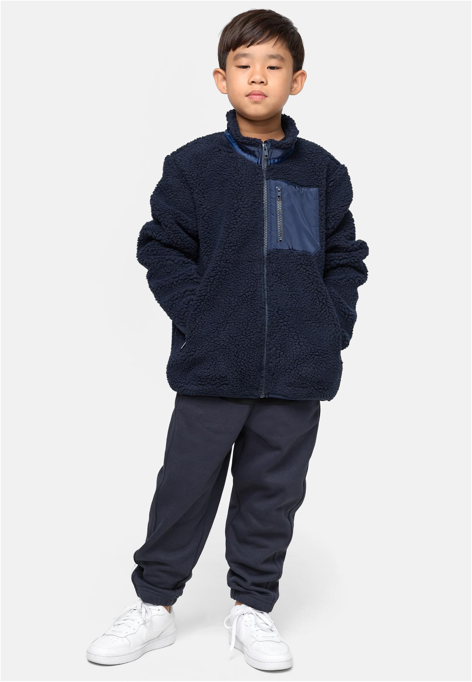 Boys Sherpa Jacket | midnightnavy