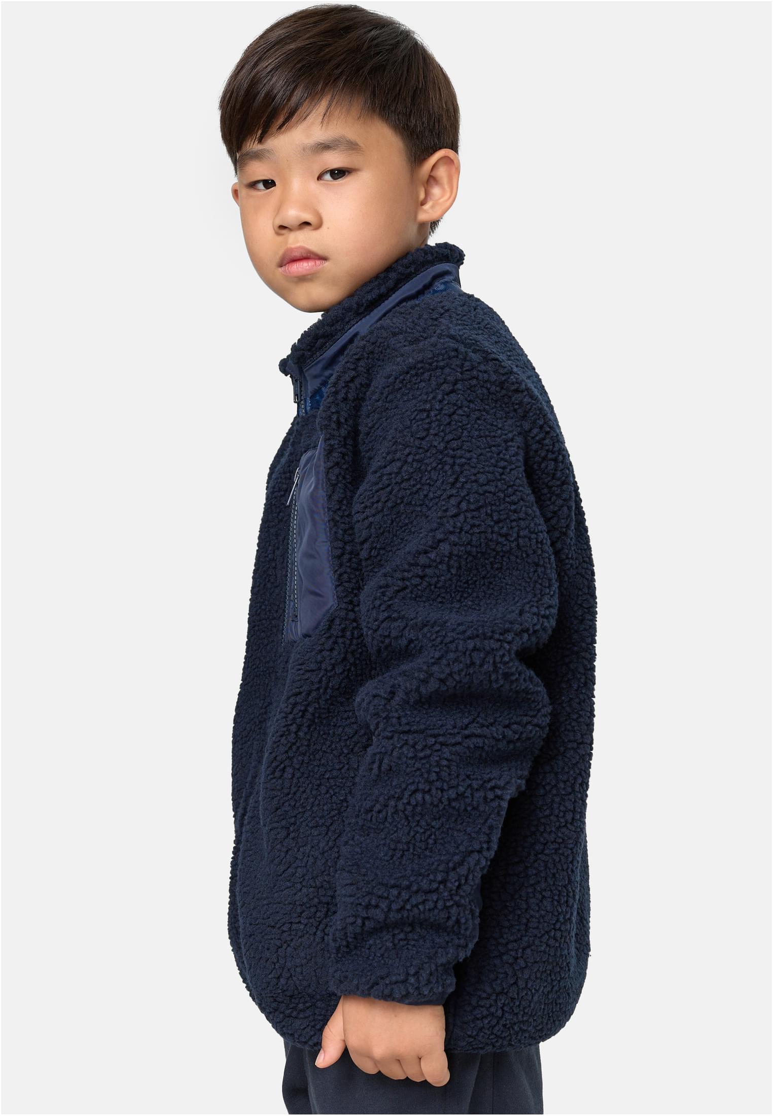 Boys Sherpa Jacket | midnightnavy