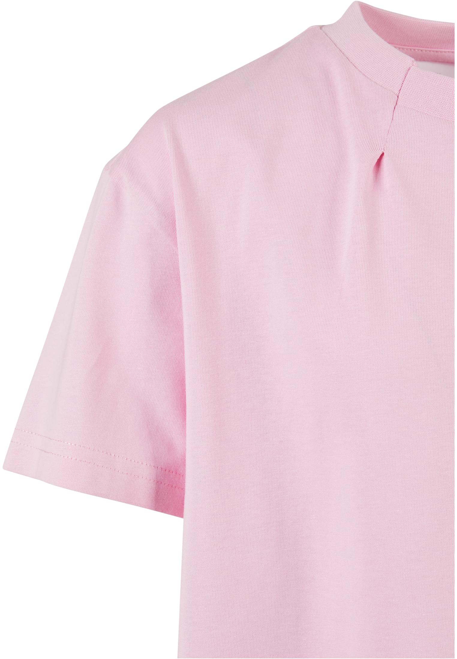 Girls Organic Oversized Pleat Tee | girlypink